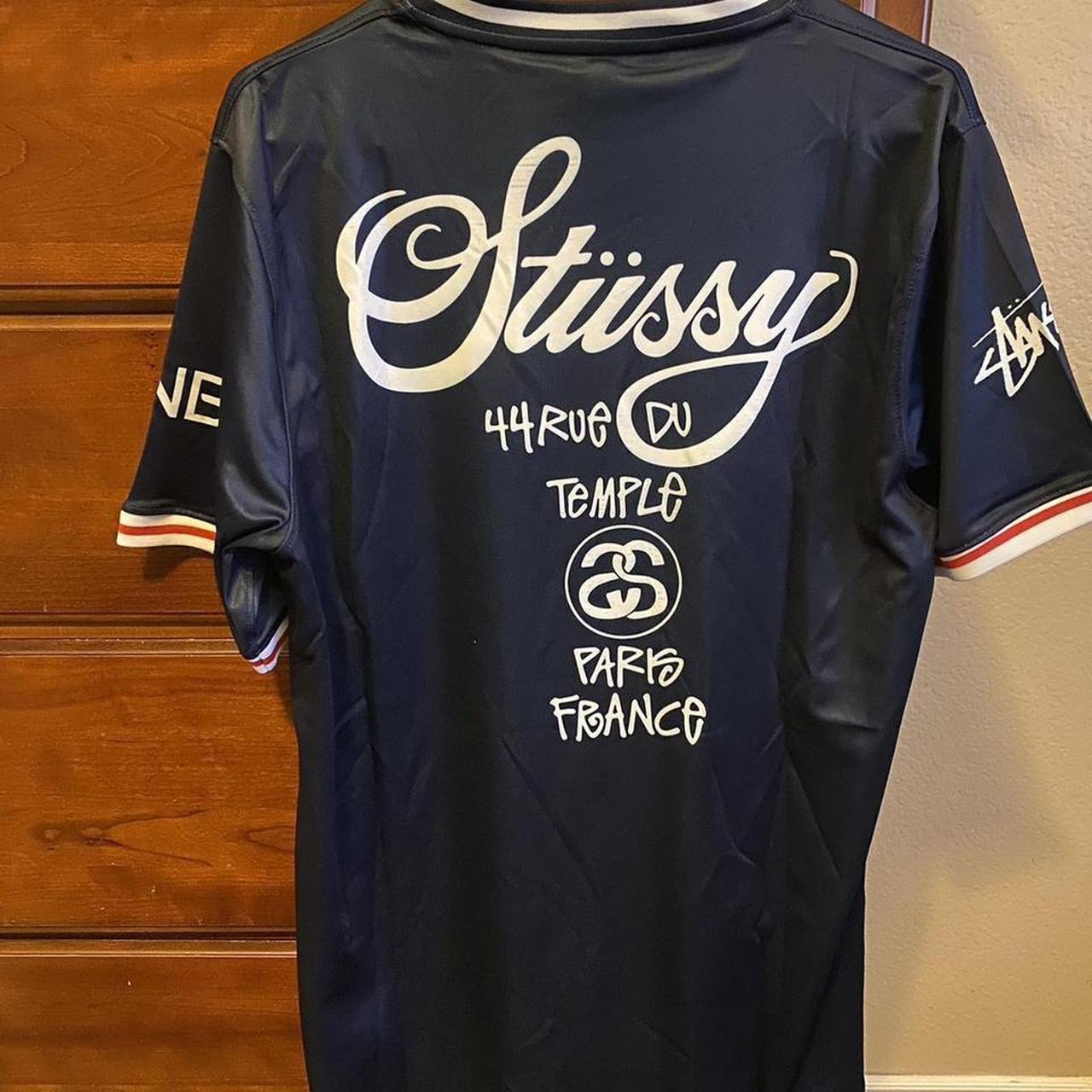 Stussy Soccer Jersey in Blue for Men