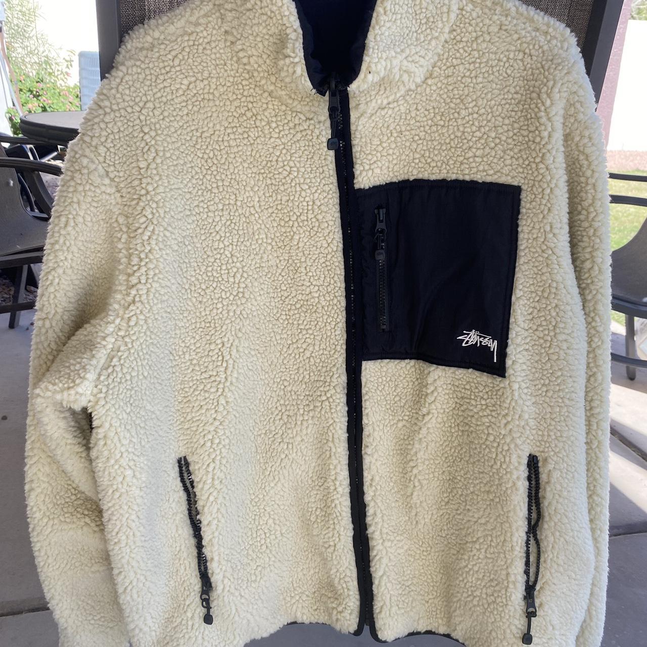 Stussy Reversible Ball Sherpa Xl Worn Once And Depop