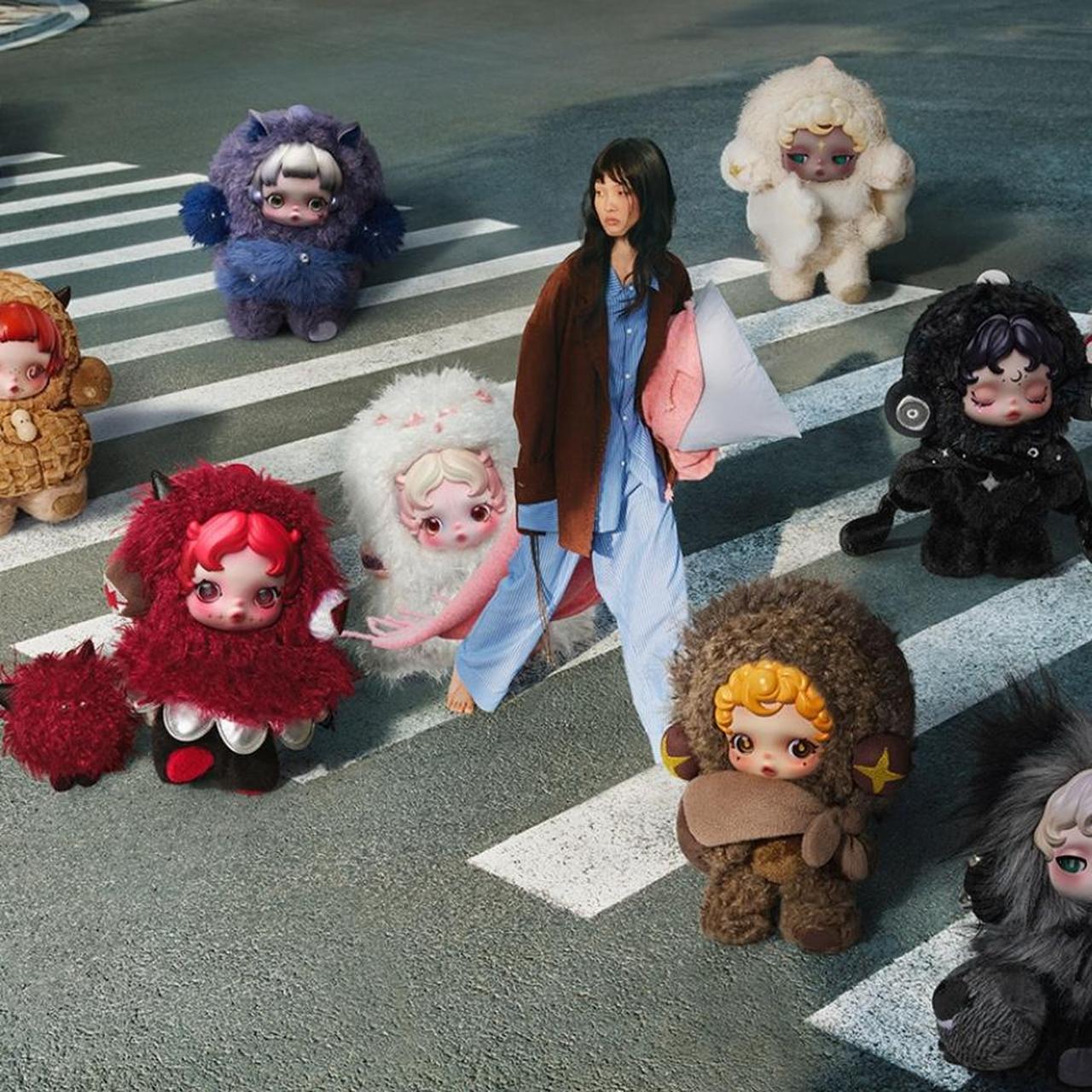 SKULLPANDA You Found Me Series Vinyl Plush Pendant | Depop