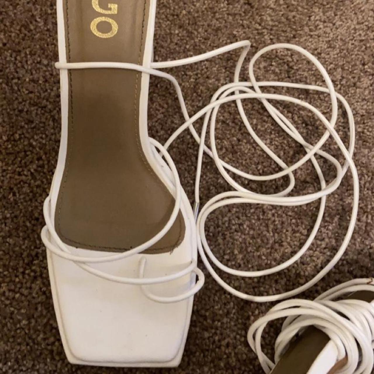 EGO Women's White Sandals (2)