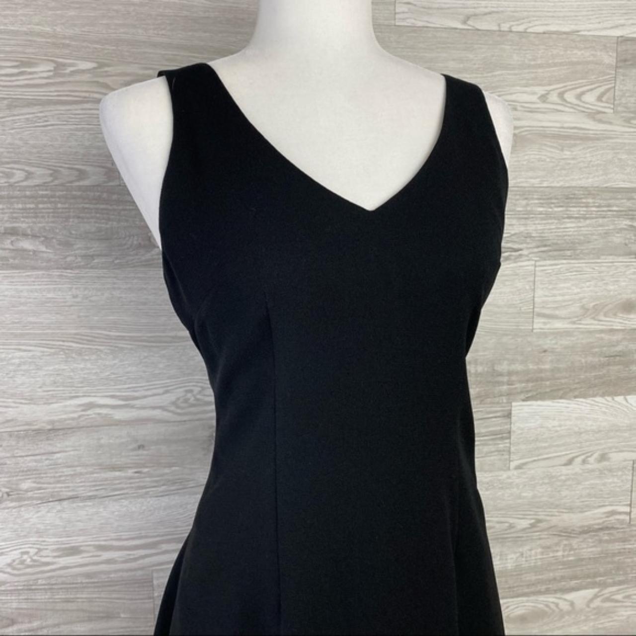 Nicole Miller Women's Black Dress | Depop