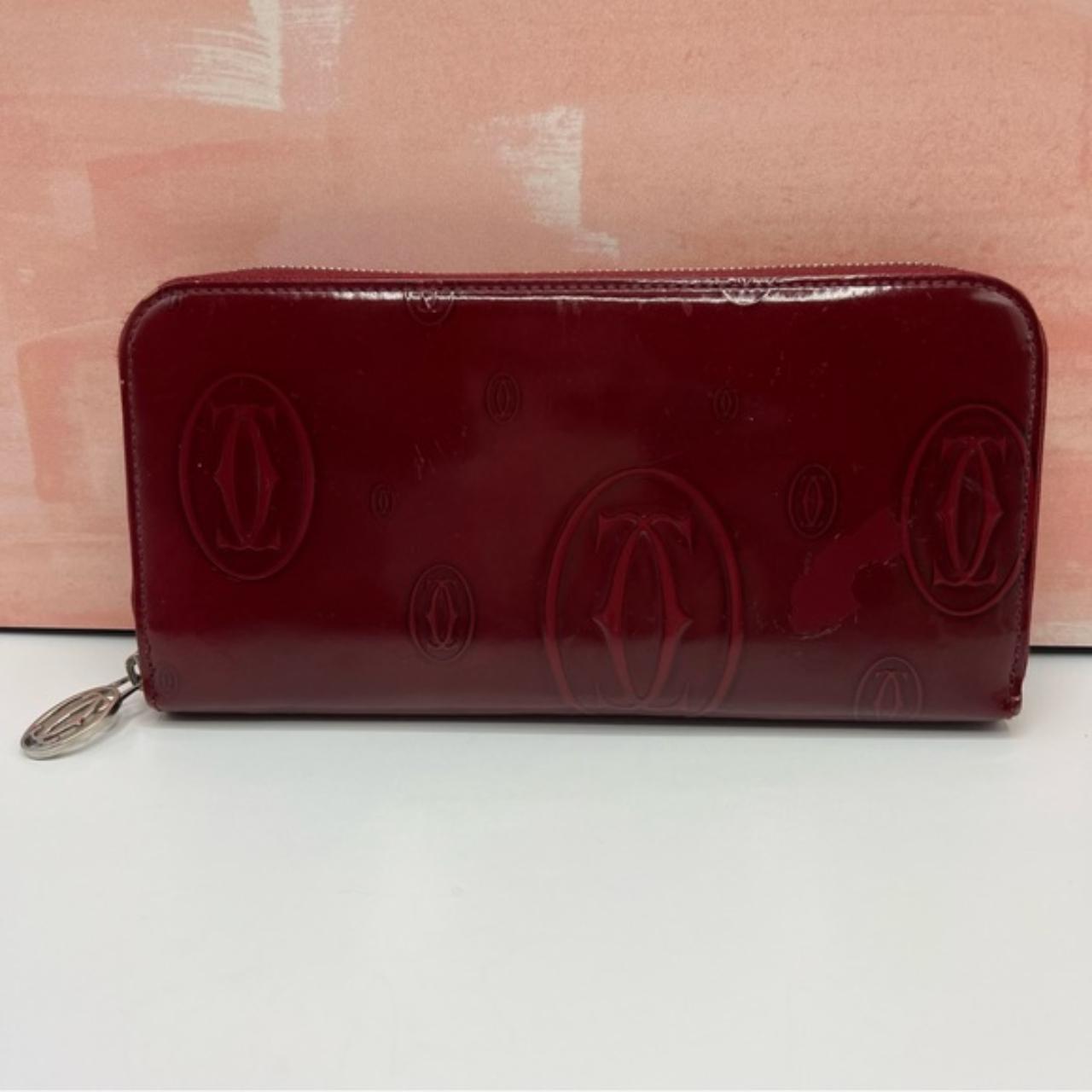 Cartier Women's Red Wallet-purses | Depop