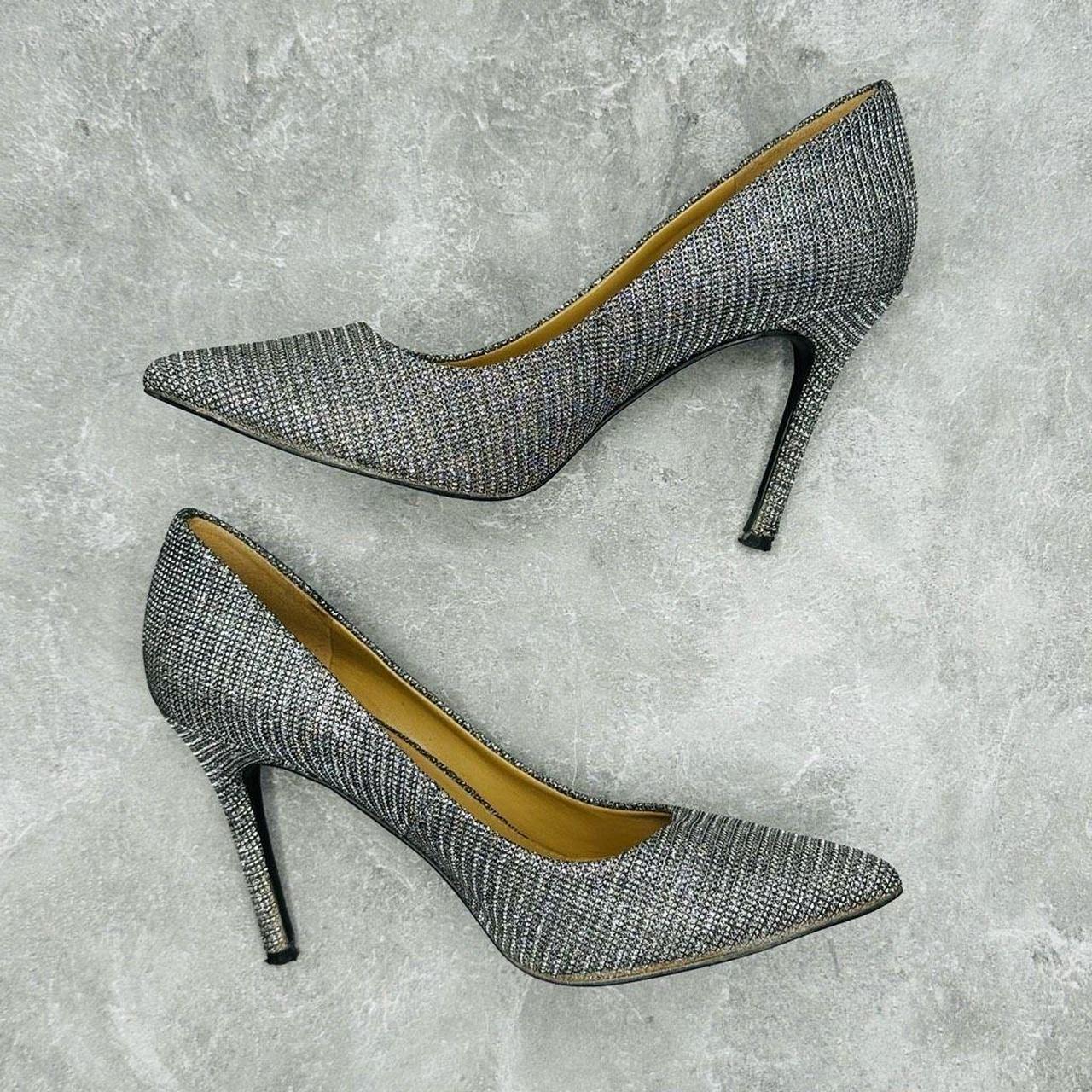 Michael kors discount claire pump silver