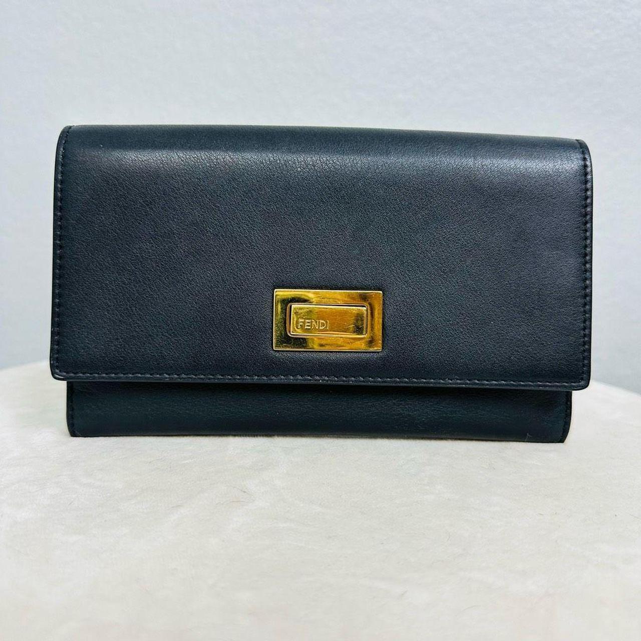 Fendi peekaboo clearance wallet