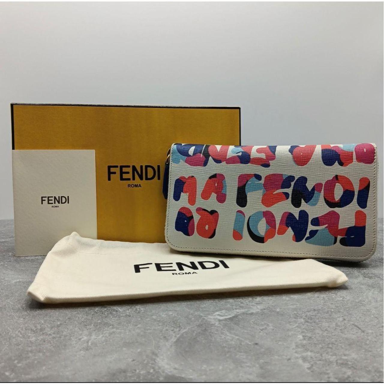 FENDI Vitello Elite Fendi Roma Simply Zip Depop