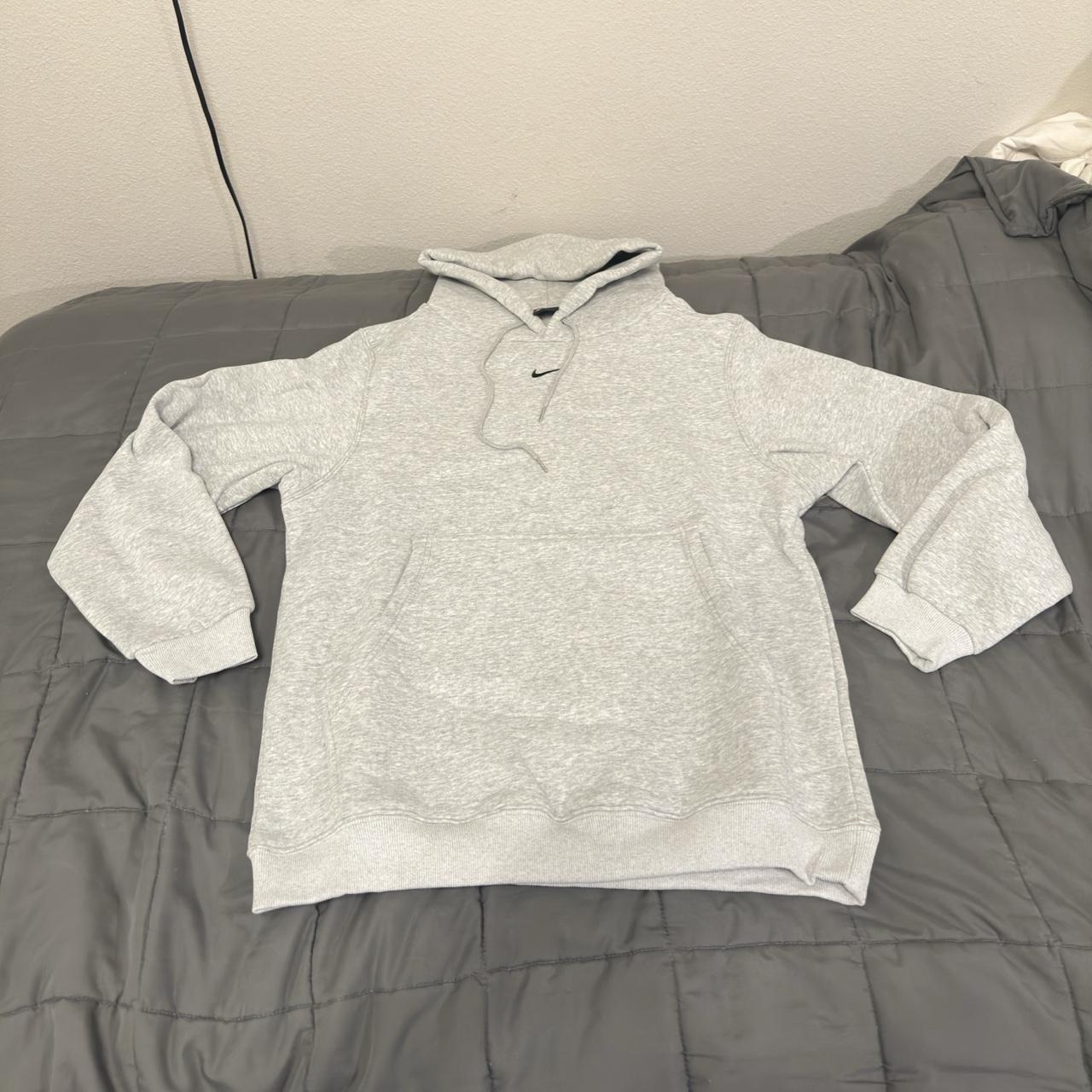 nike training hoodie grey