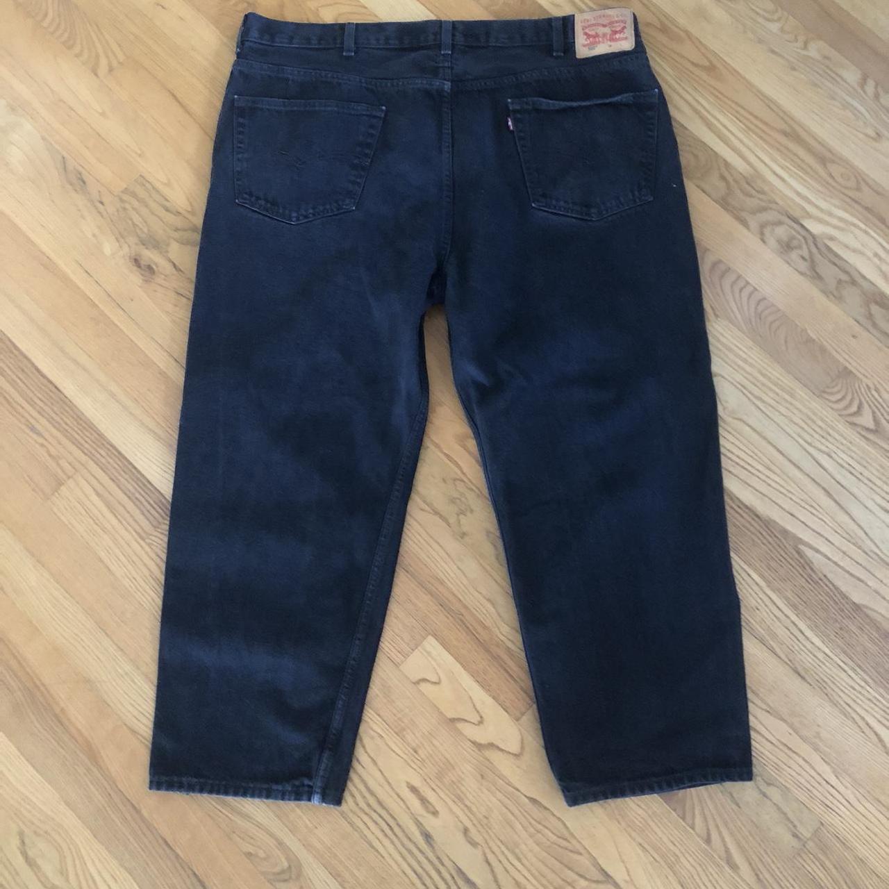 SUPER BAGGY LEVI’S 550 JEANS No issues Size... - Depop