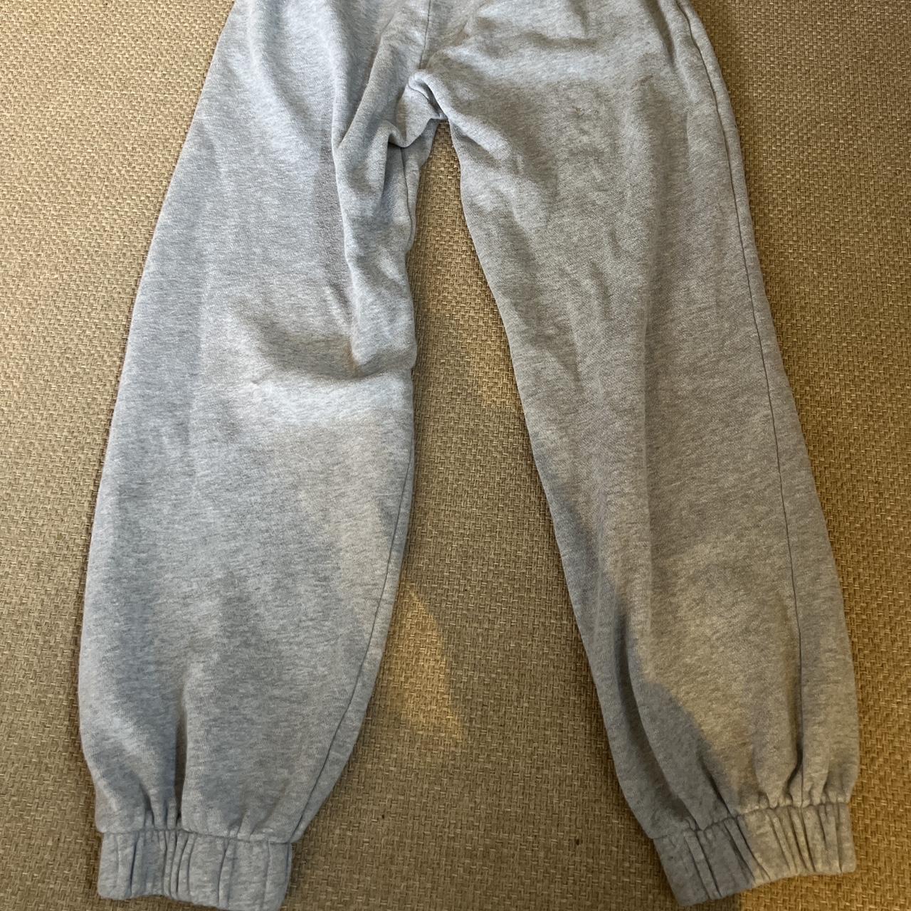 grey brandy Melville joggers super comfy, one size... Depop