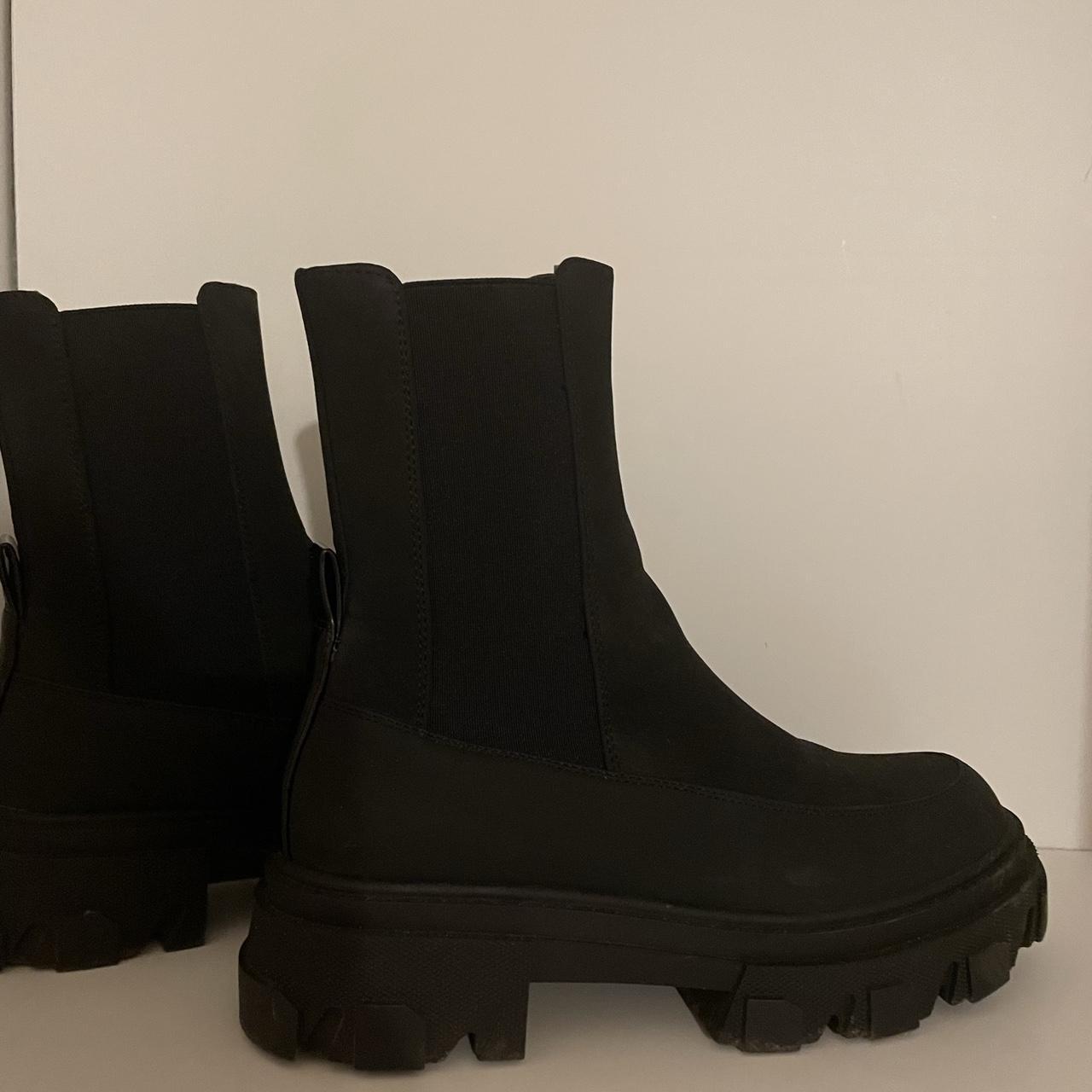 ⭐️ASOS ONLY range black chunky boots current... - Depop