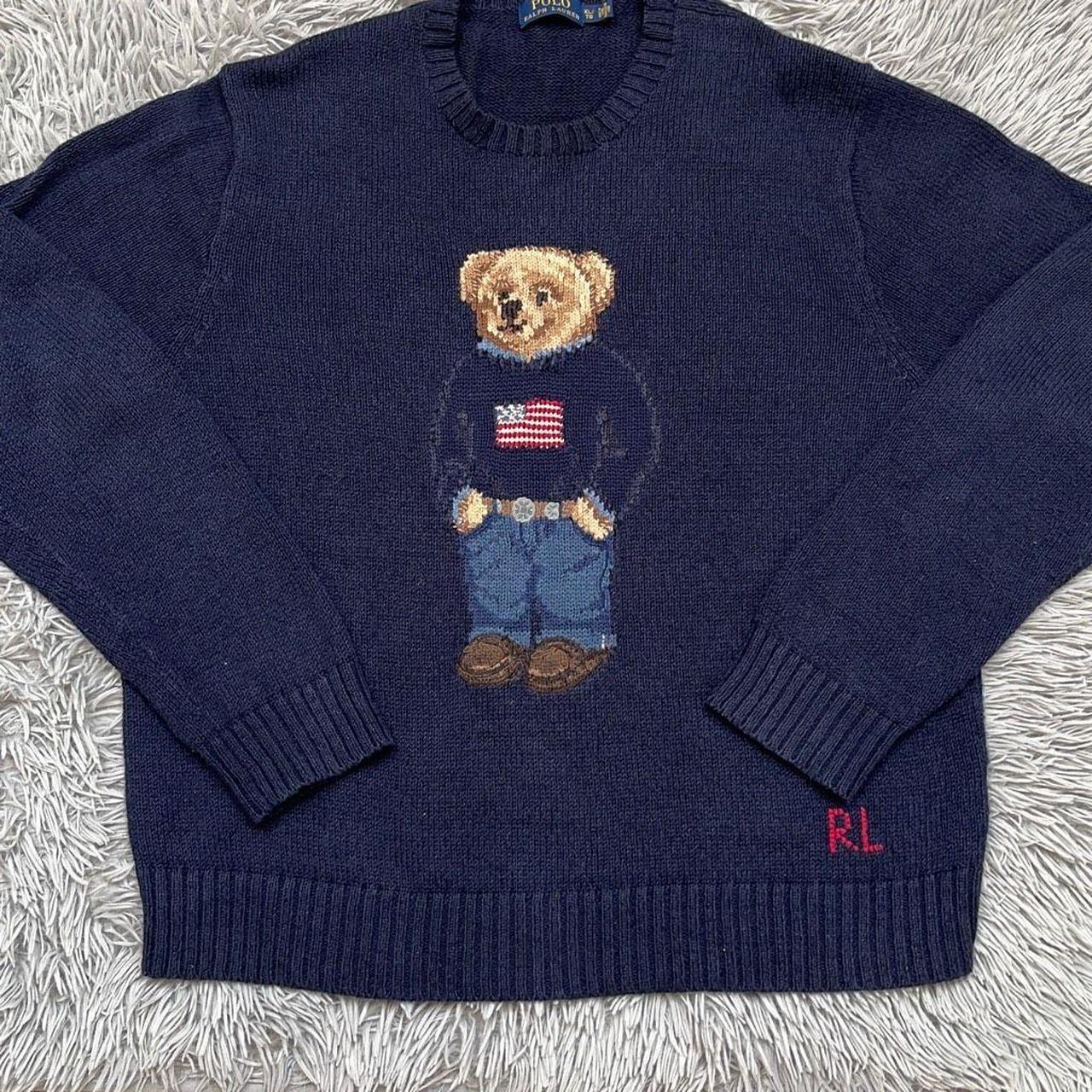 Men's iconic polo top bear sweater