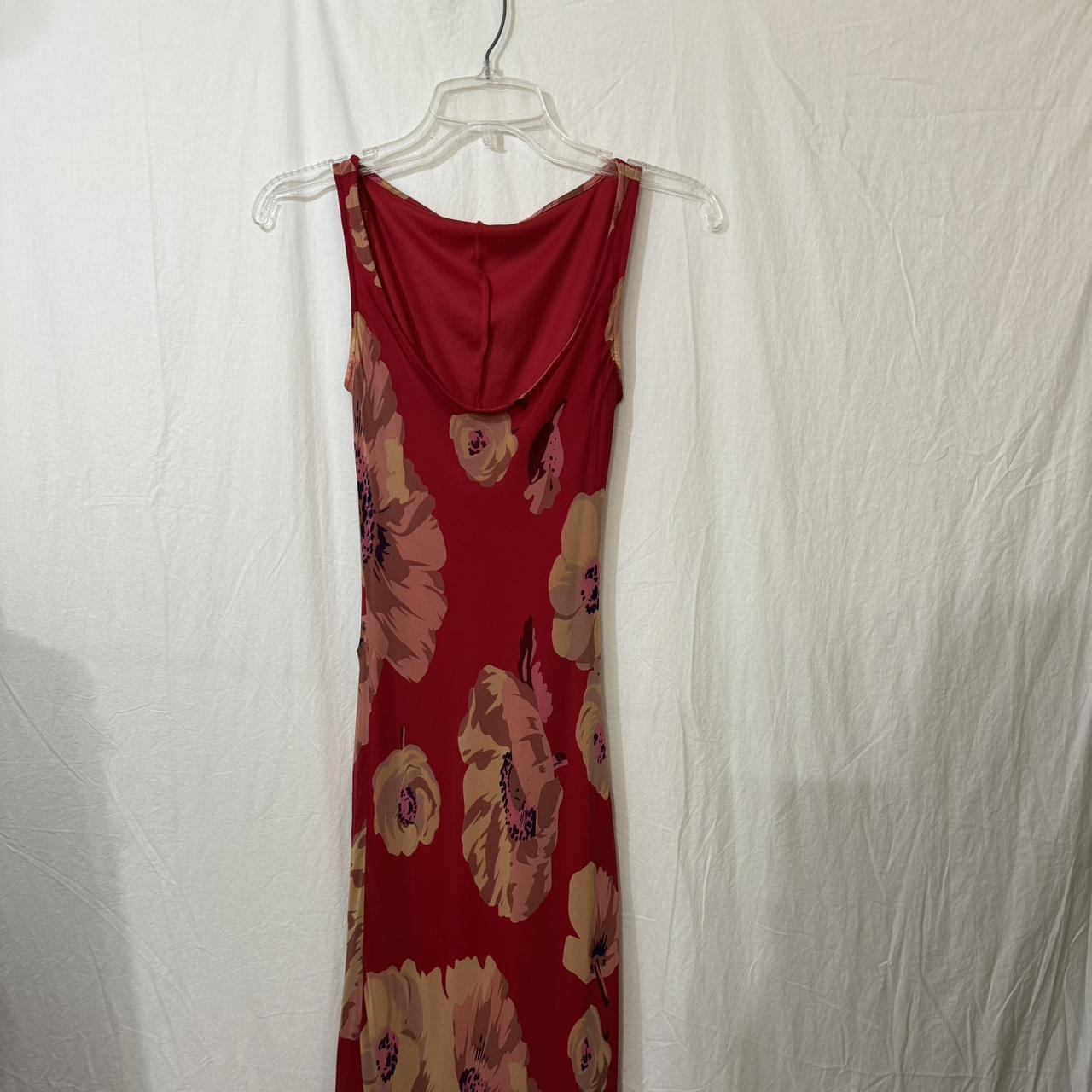 Vintage dress -Brand and size tag felt off -armpit... - Depop