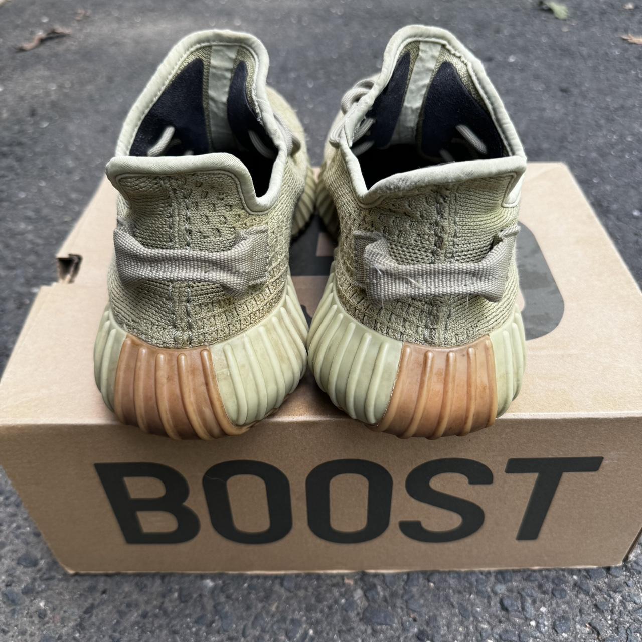 yeezy 350 sulfur on feet