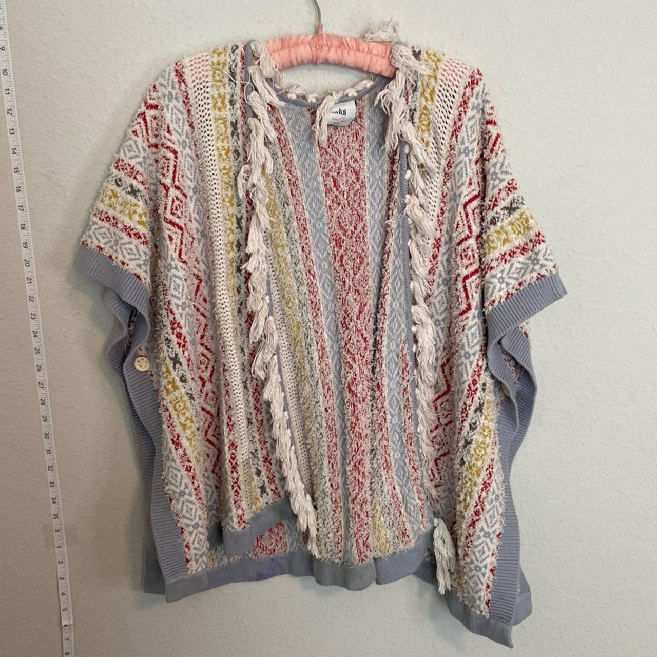 Cabi 2025 poncho sweater