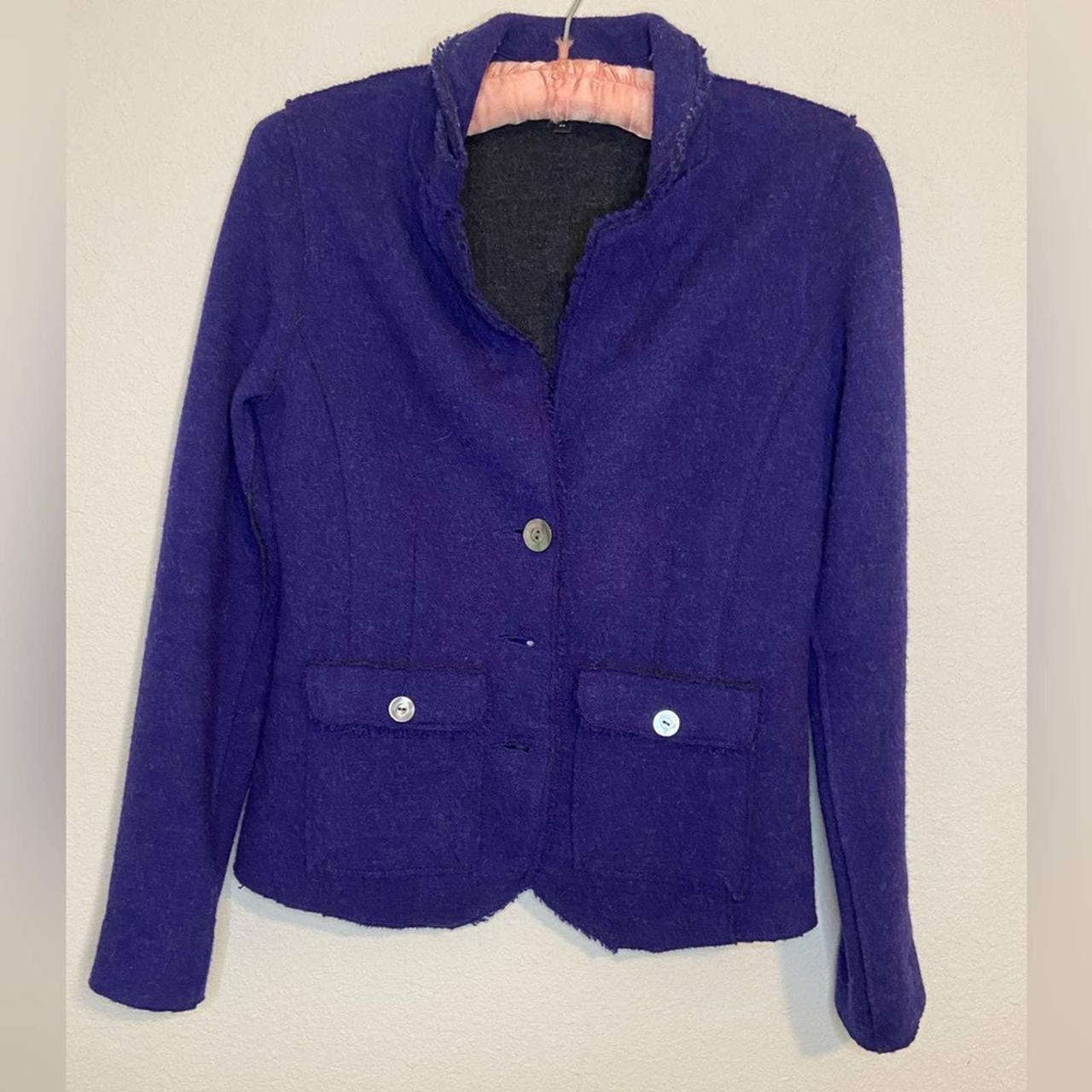 Eileen hotsell Fisher merino wool jacket