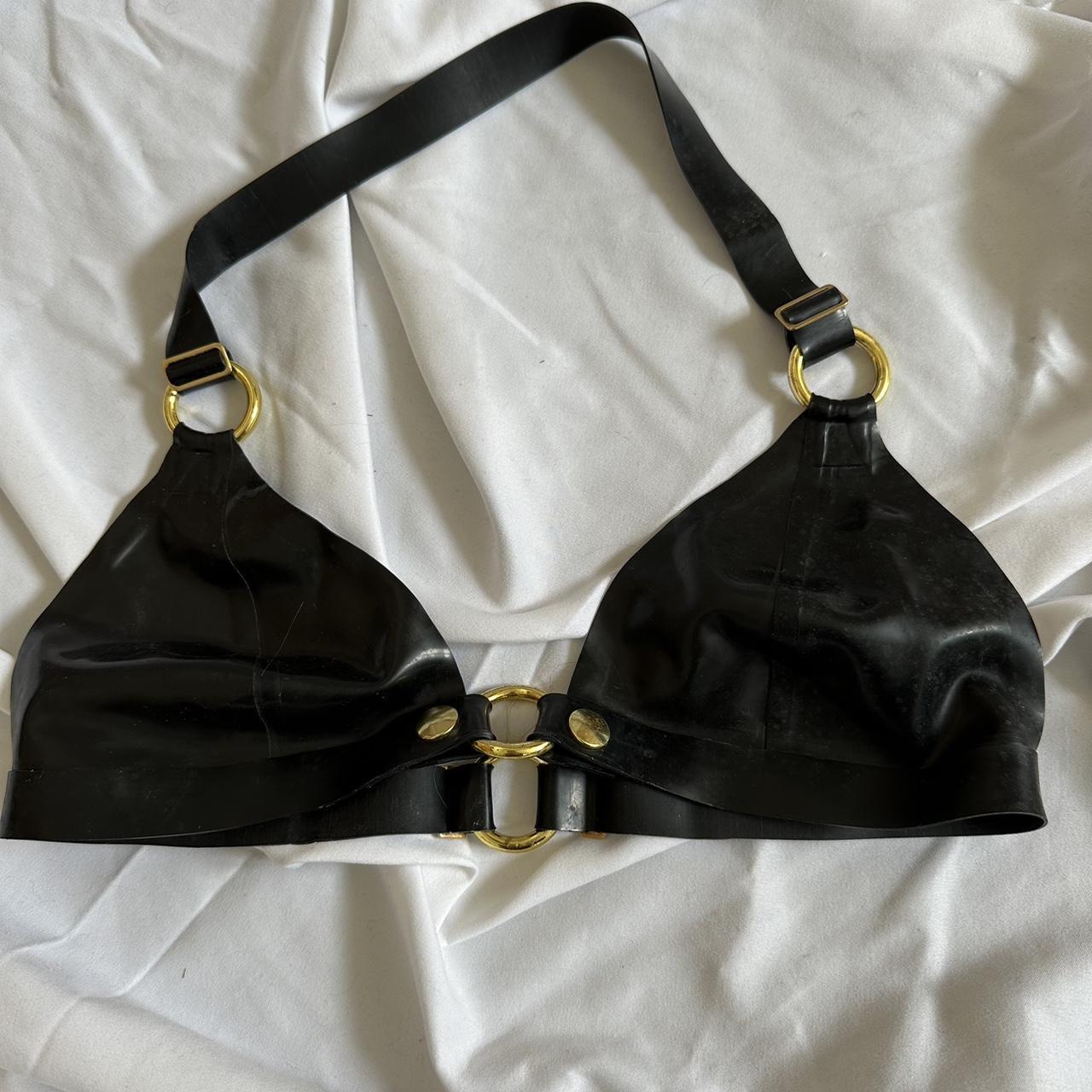 Lady Lucy Latex Bikini Set Size M Depop