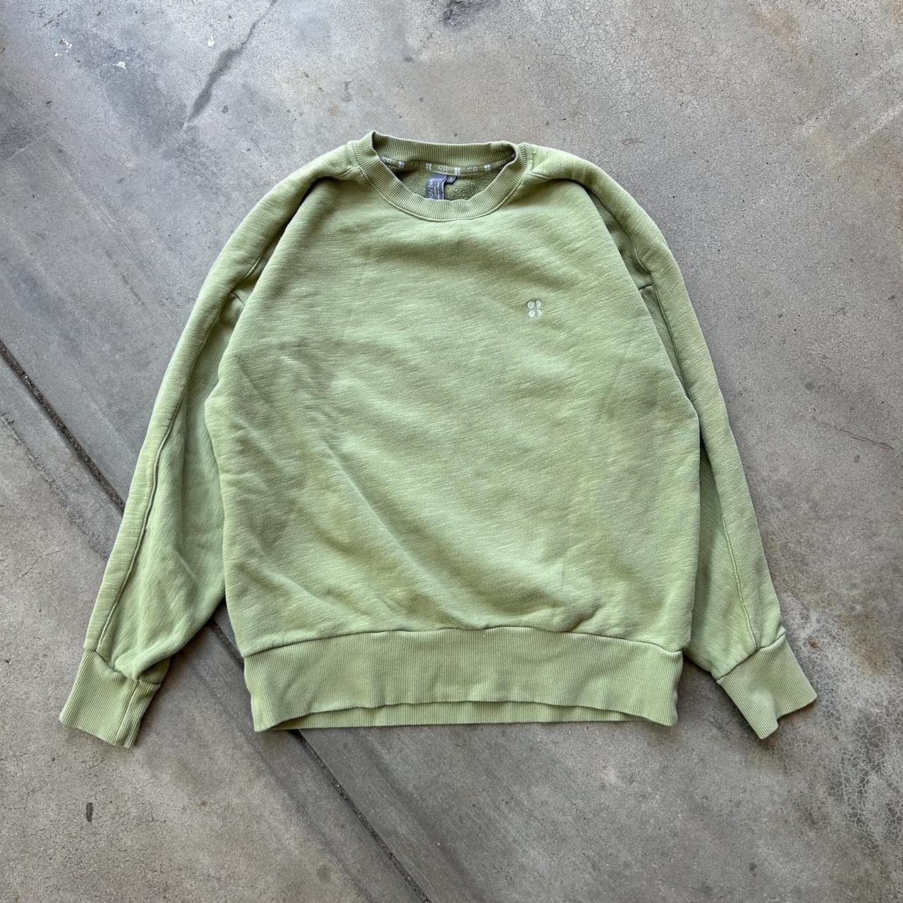 Pistachio Green Sweaty Betty Crewneck Sweatshirt Depop 0282