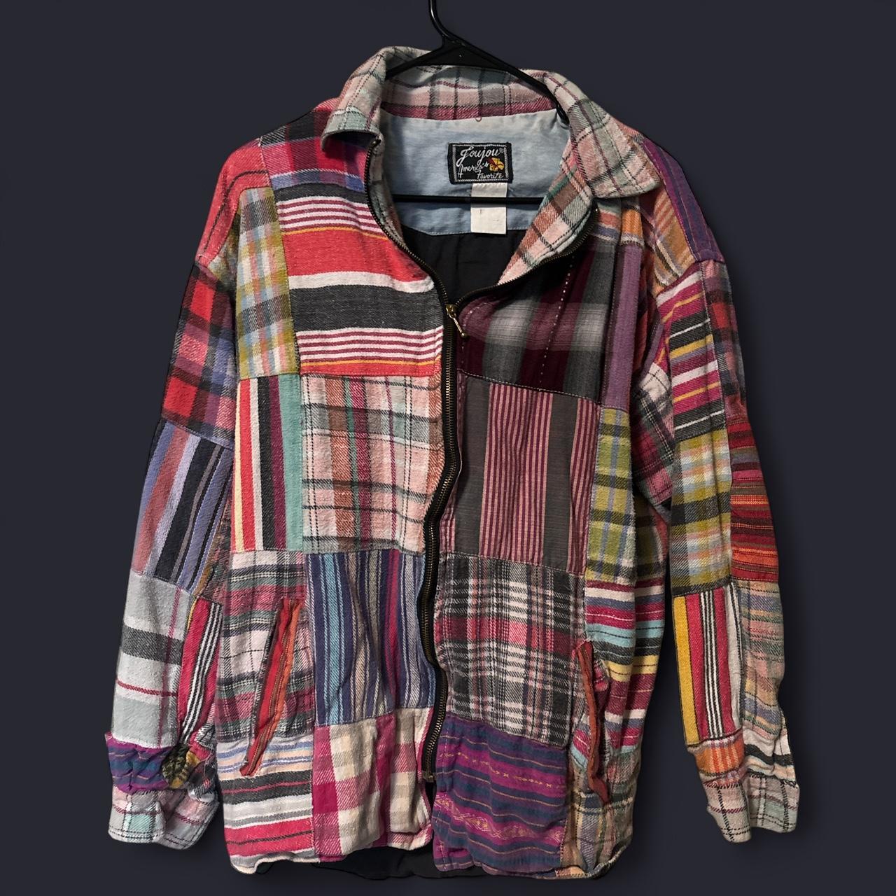 Women's Jacket - Multi - One size – Unique patchw… - image 1