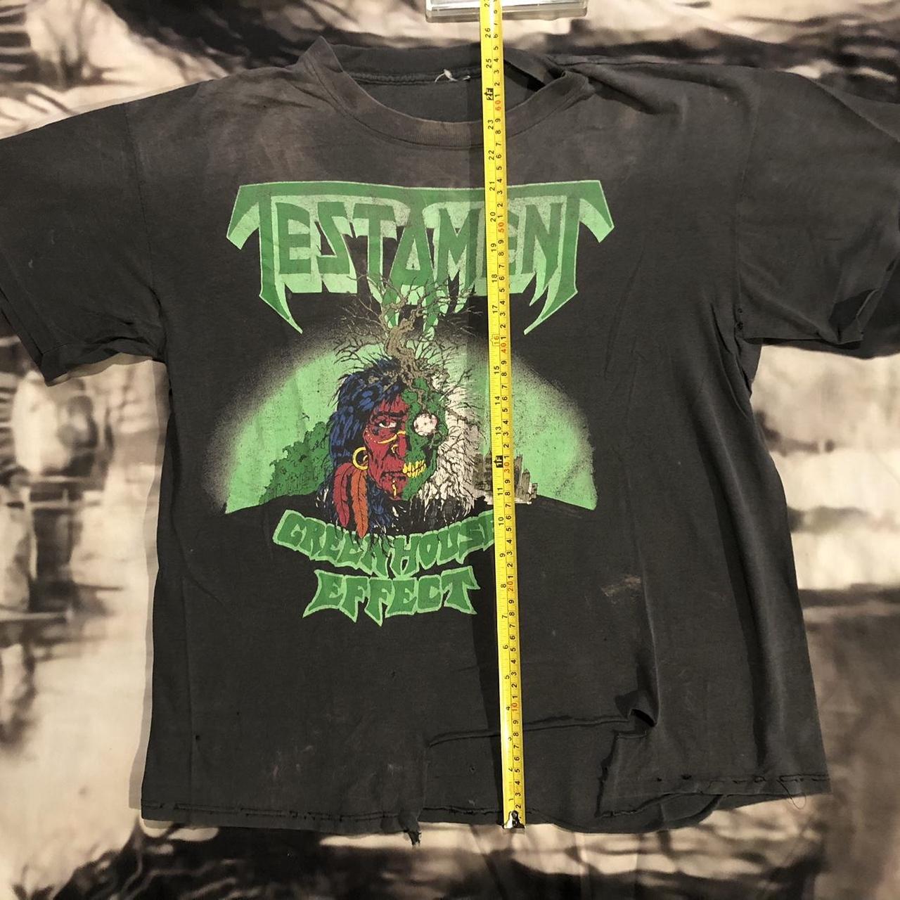 Testament 1989 Tour Shirt Vintage Size | Depop