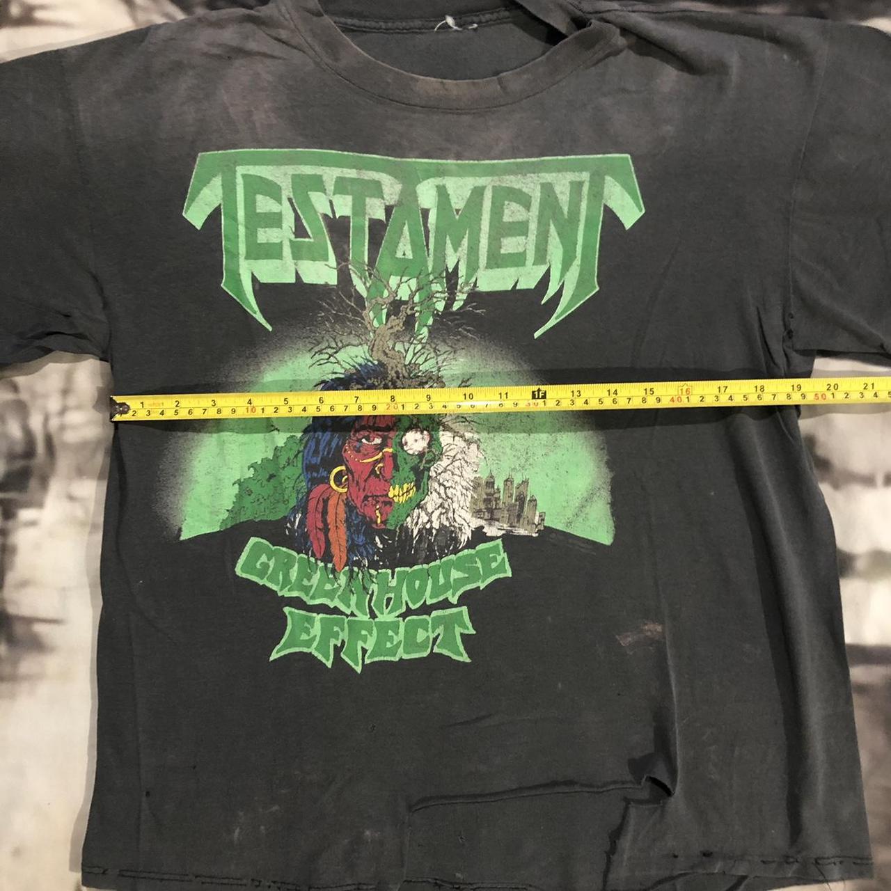 Testament 1989 Tour Shirt Vintage Size | Depop