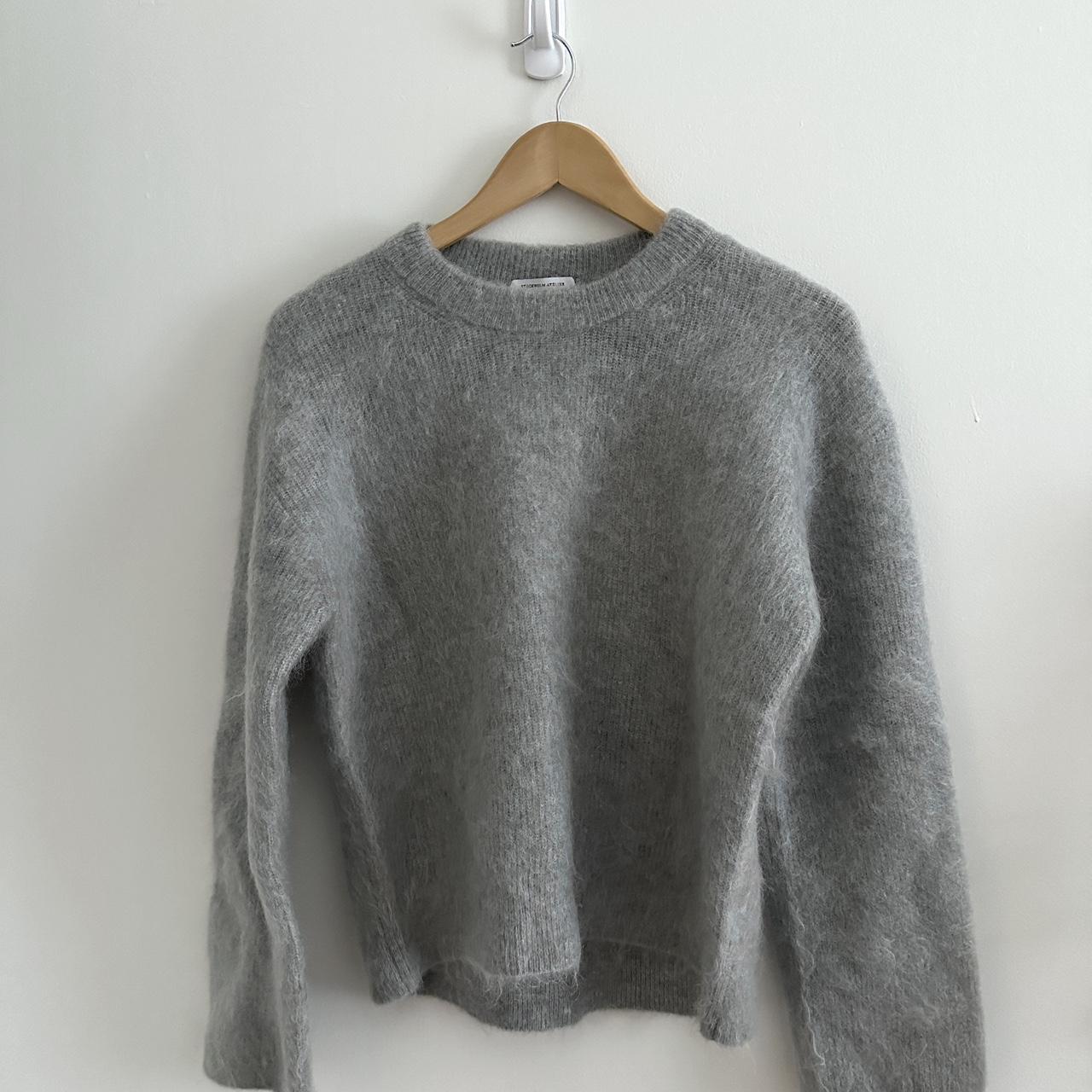 & Other Stories Fuzzy Knit Sweater in Size XS Color... - Depop