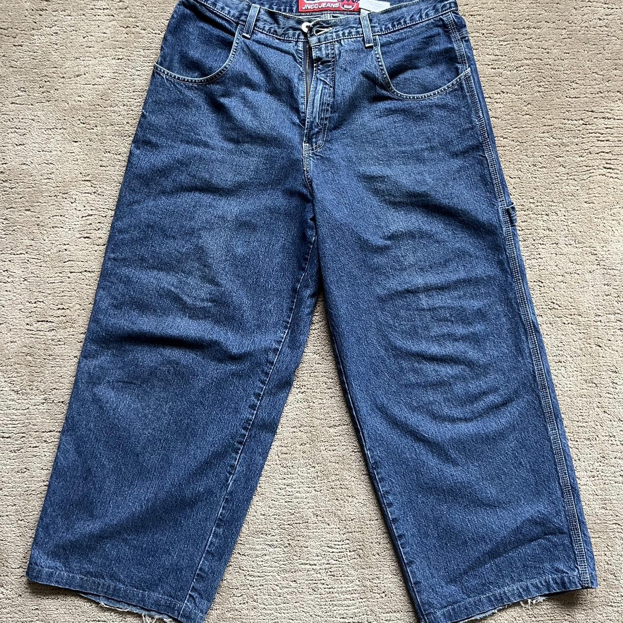 90s JNCO Carpenter Jeans • tagged 36x30 but fit... - Depop