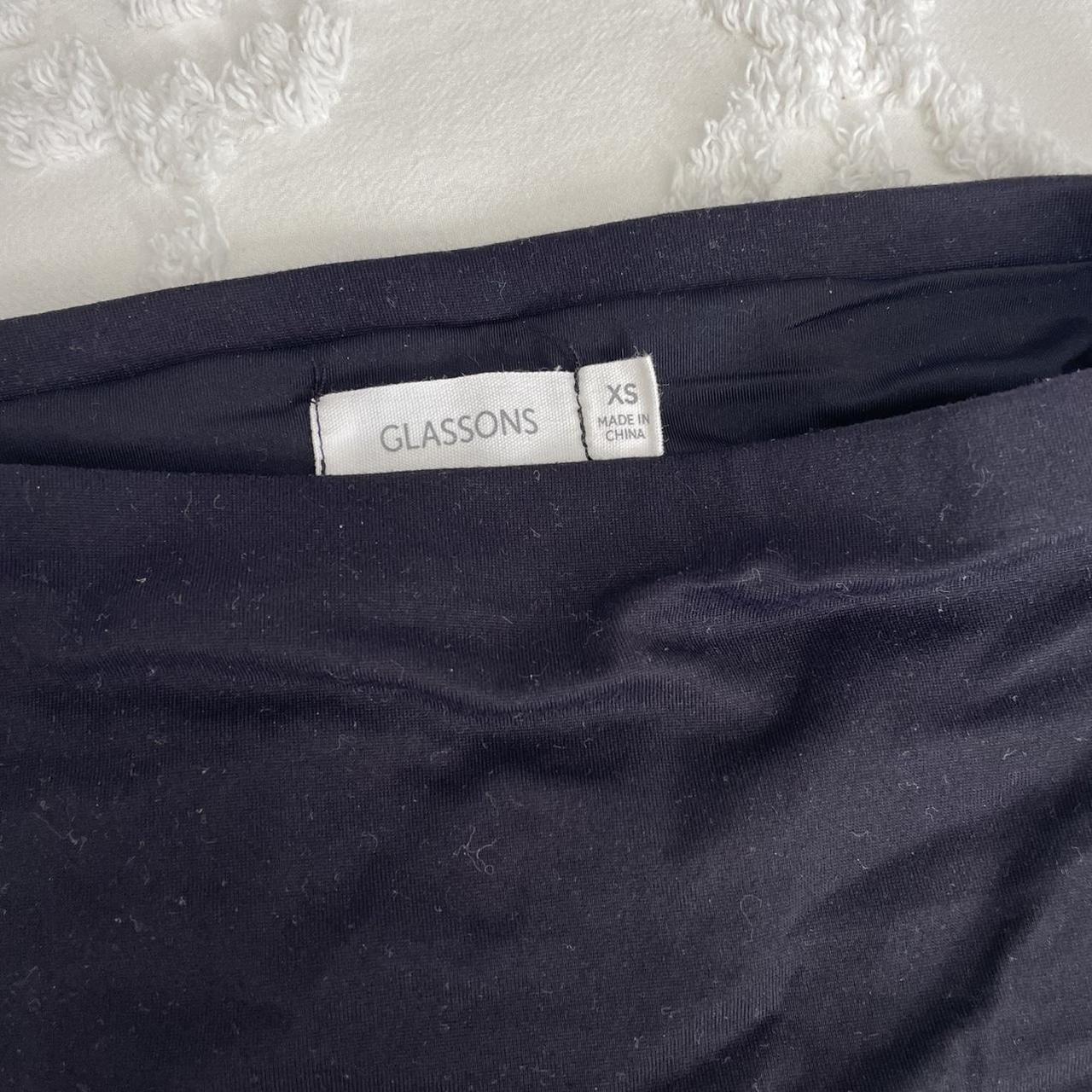 Glassons Women's Black Skirt | Depop