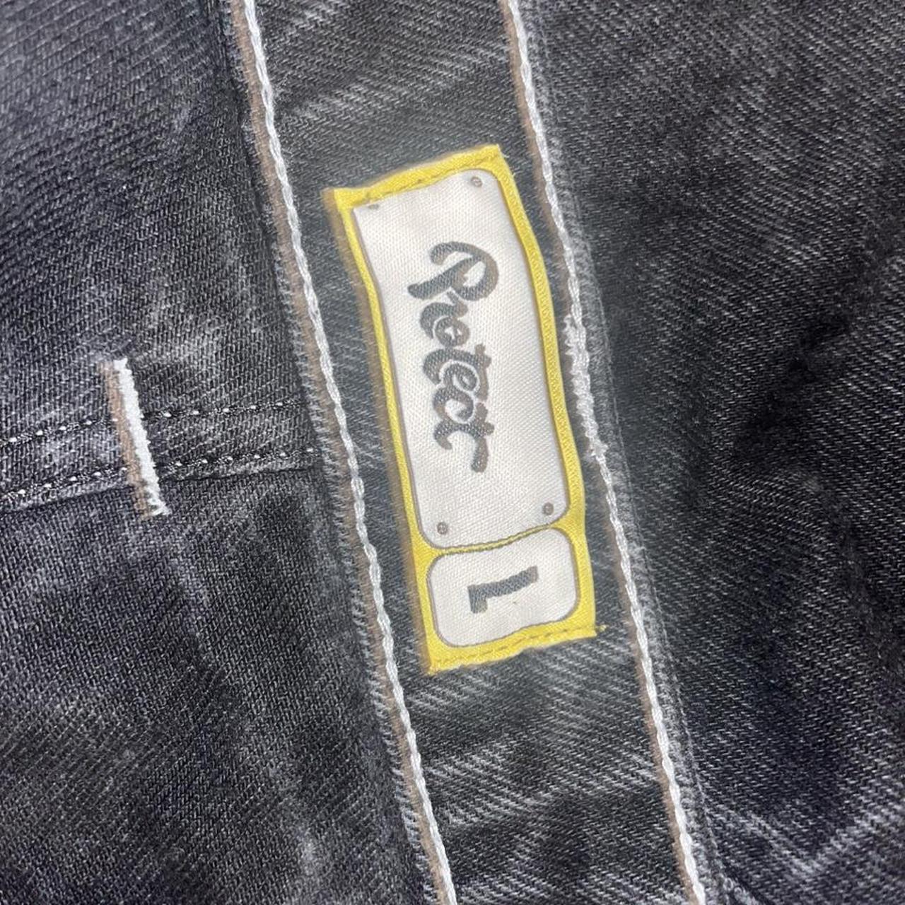 protect ldn bonkers denim jeans in black Size... Depop