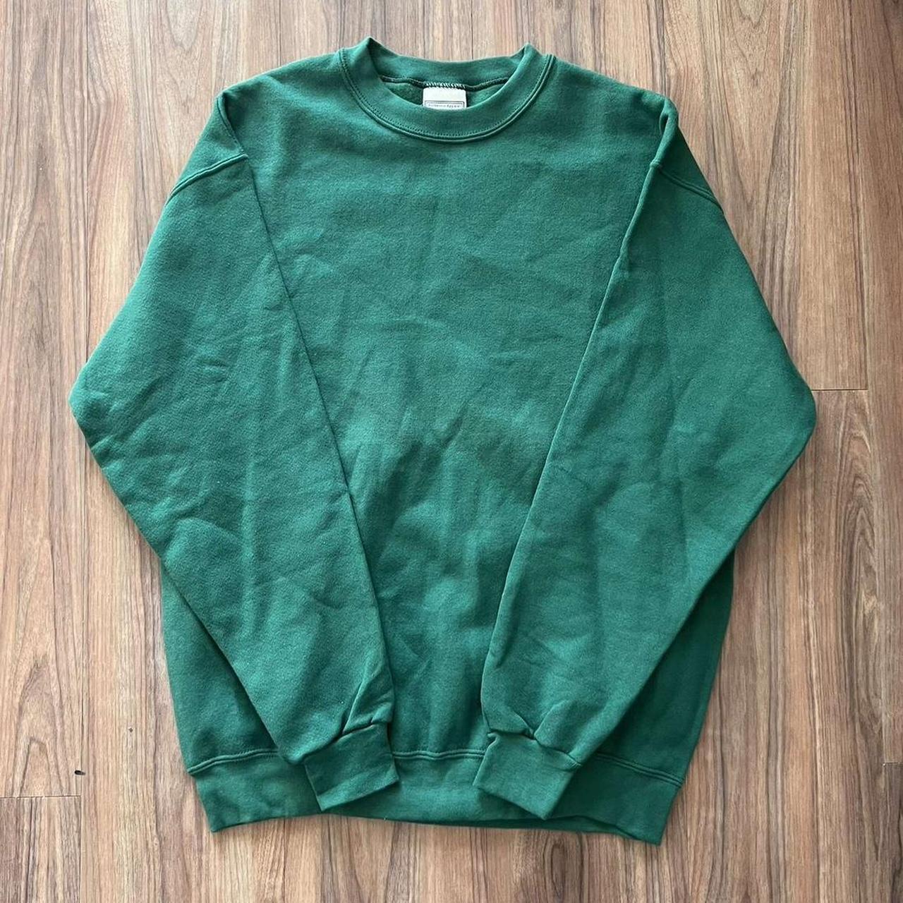 Green Lee blank crewneck sweatshirt... - Depop