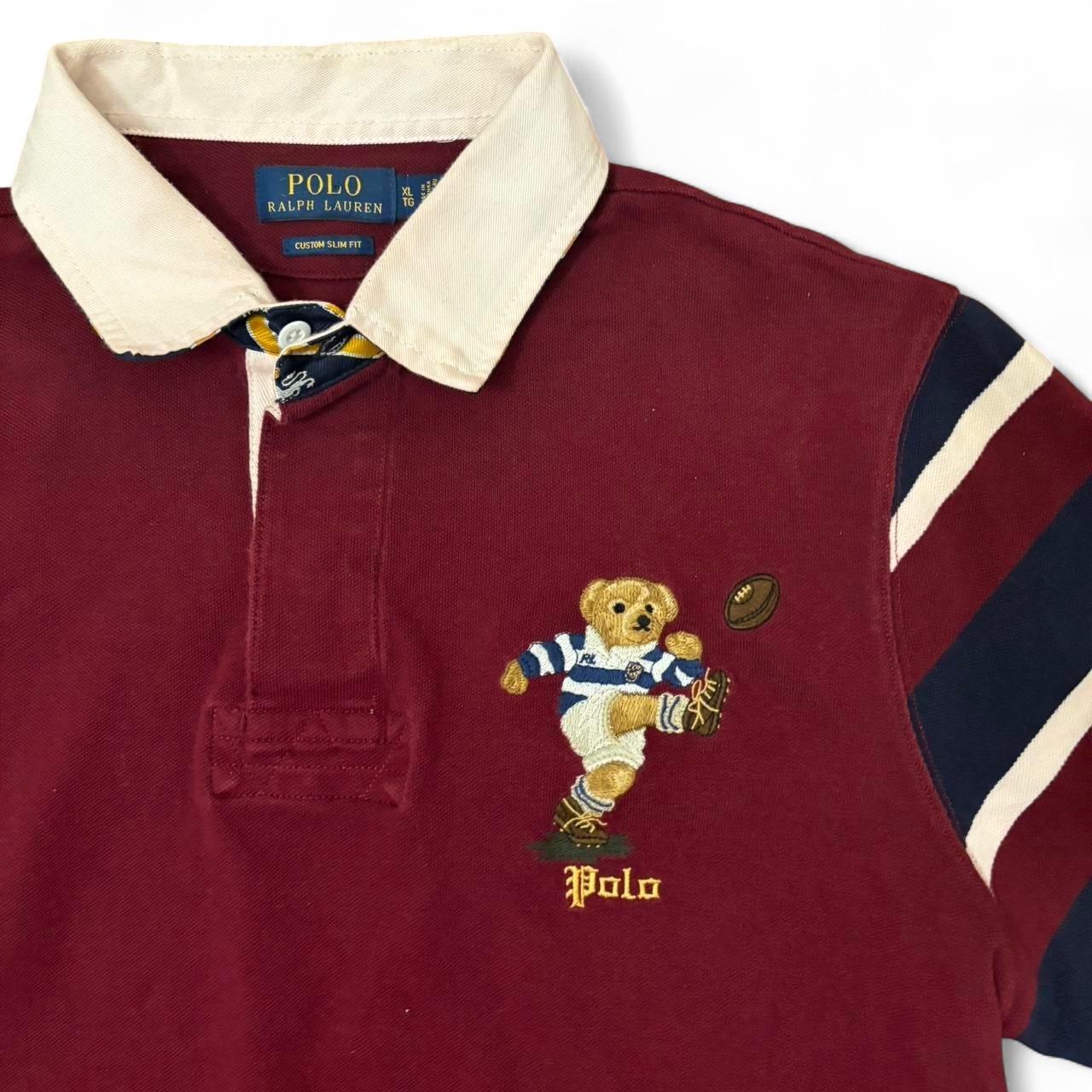 Polo Ralph Lauren Men's Polo shirt - Burgundy/Red… - image 2