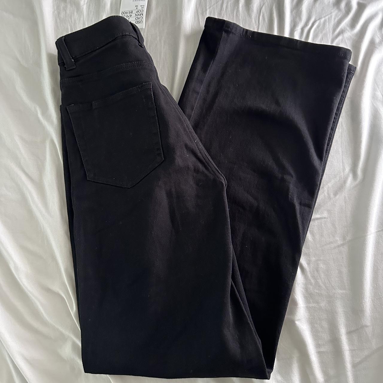 BNWT high waisted black baggy jeans , retails for... - Depop