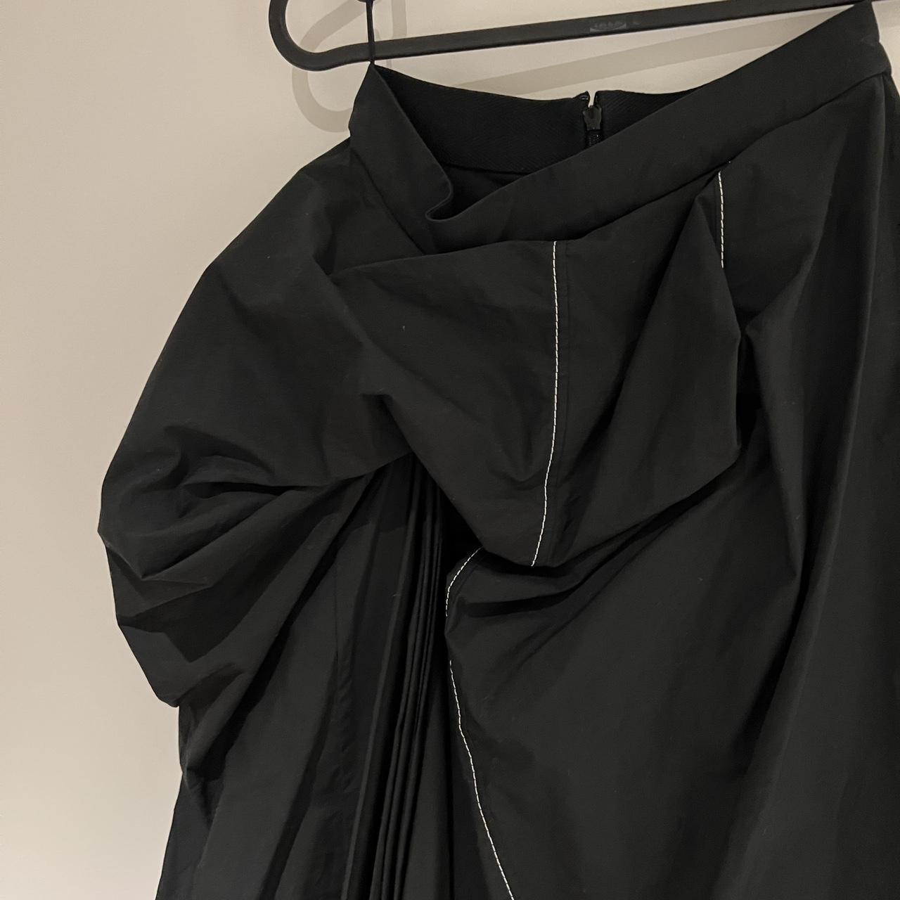 Loewe Sculpted Tailored Pleated Formal Skirt. - Depop