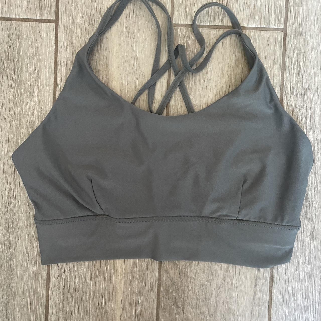 Athletic works green bra large,12-14 - Depop