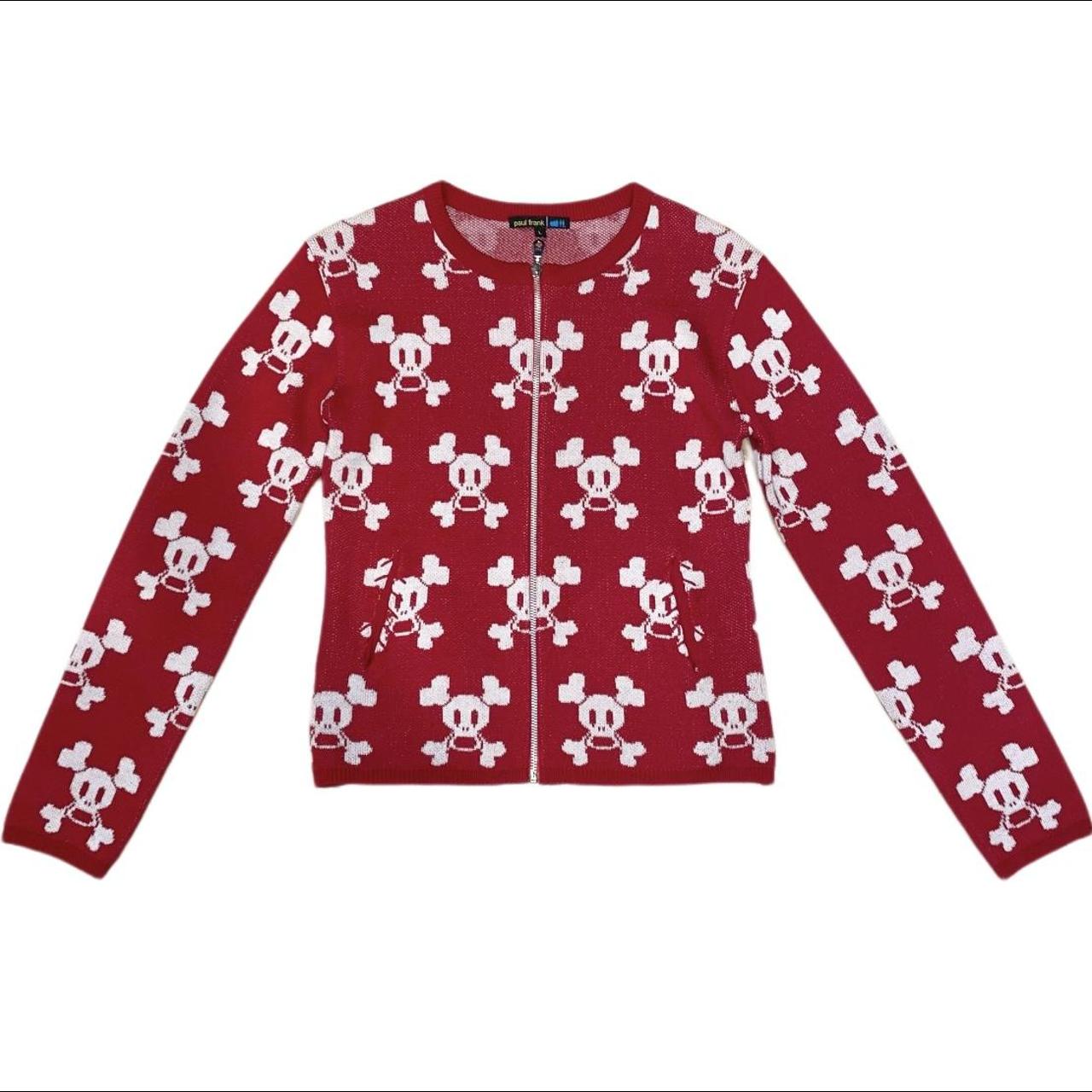 Vintage Paul Frank zip up sweater This jacket is... - Depop