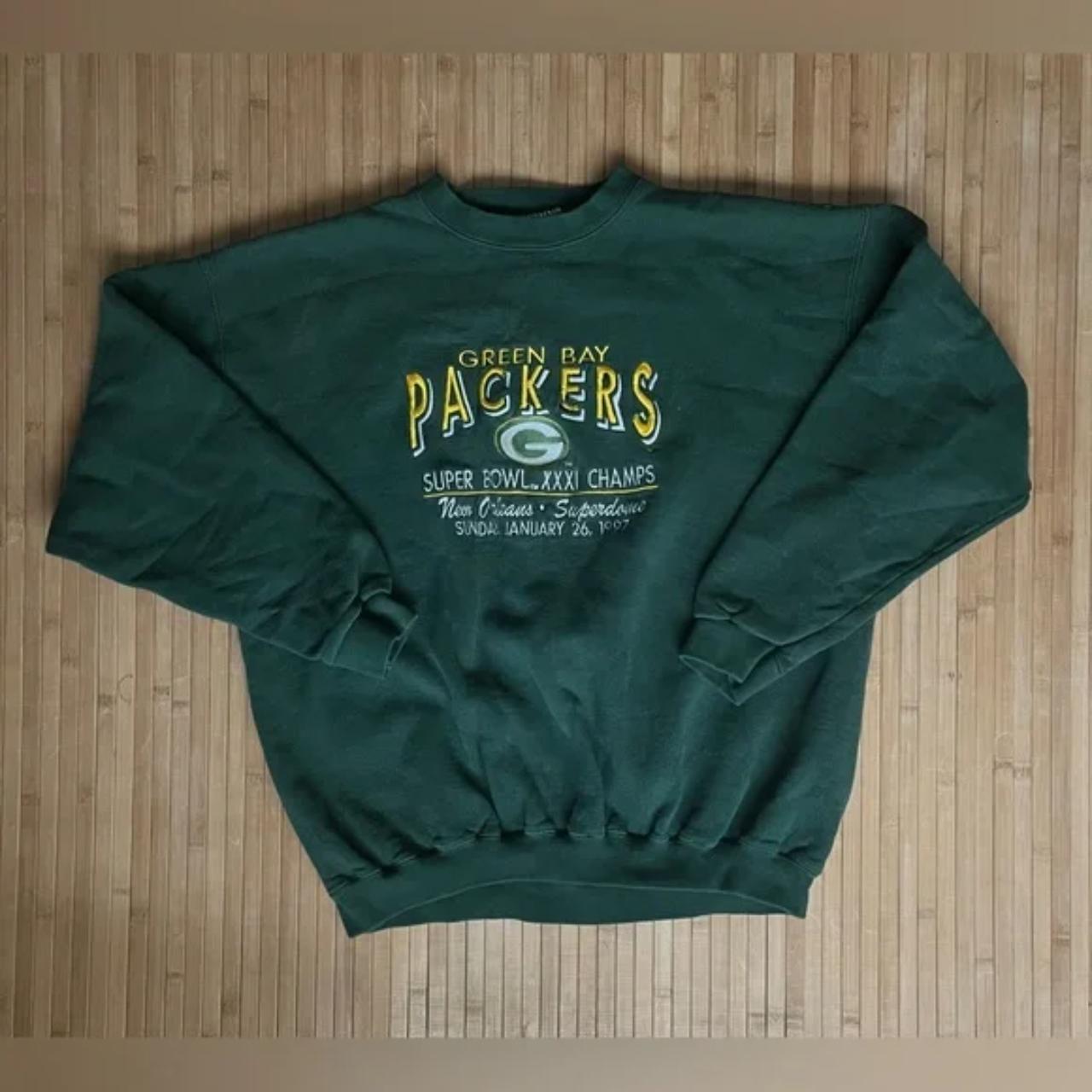 Vintage 1997 Green Bay Packers Super Bowl - Depop