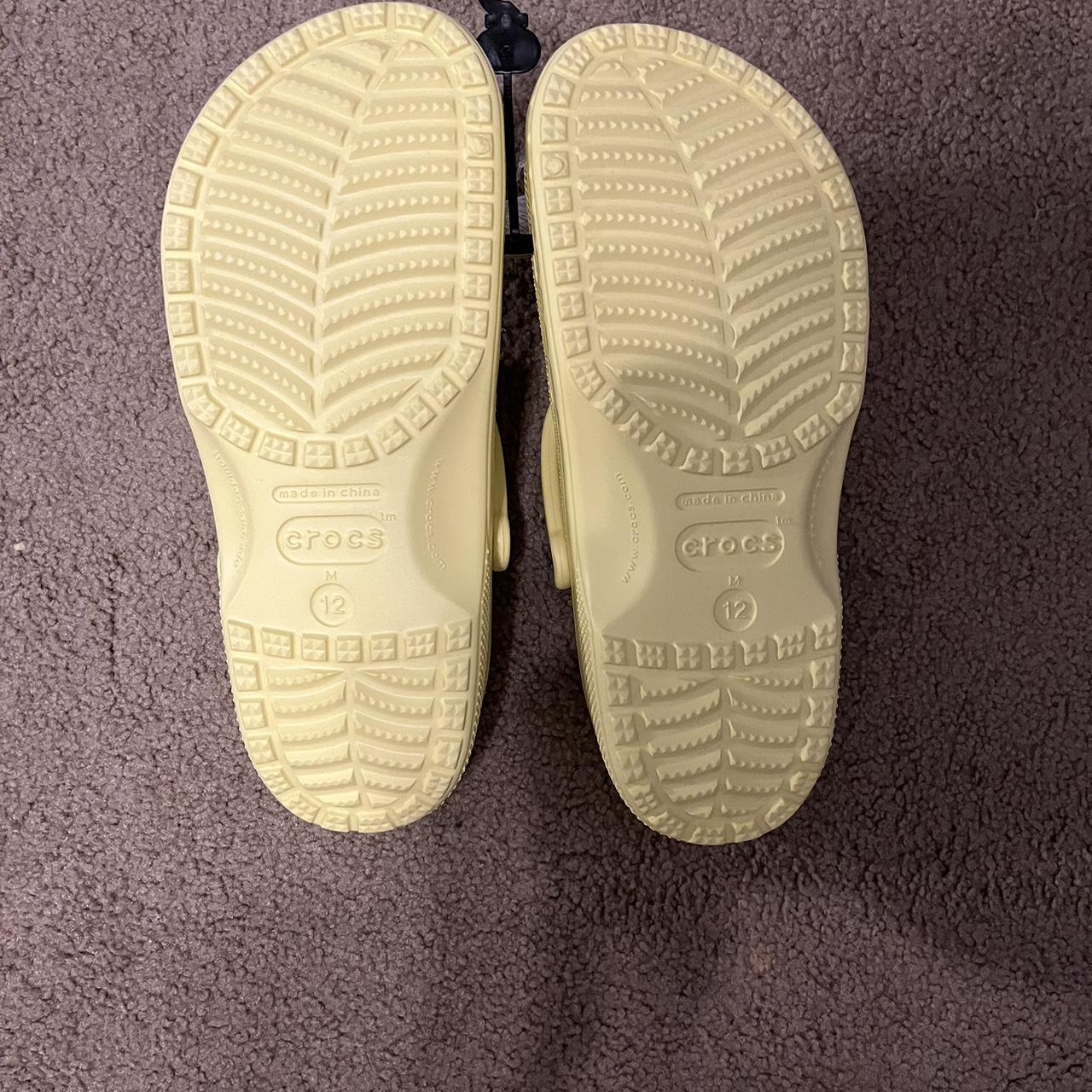 Brand new banana yellow crocs Size 12 Never been... Depop