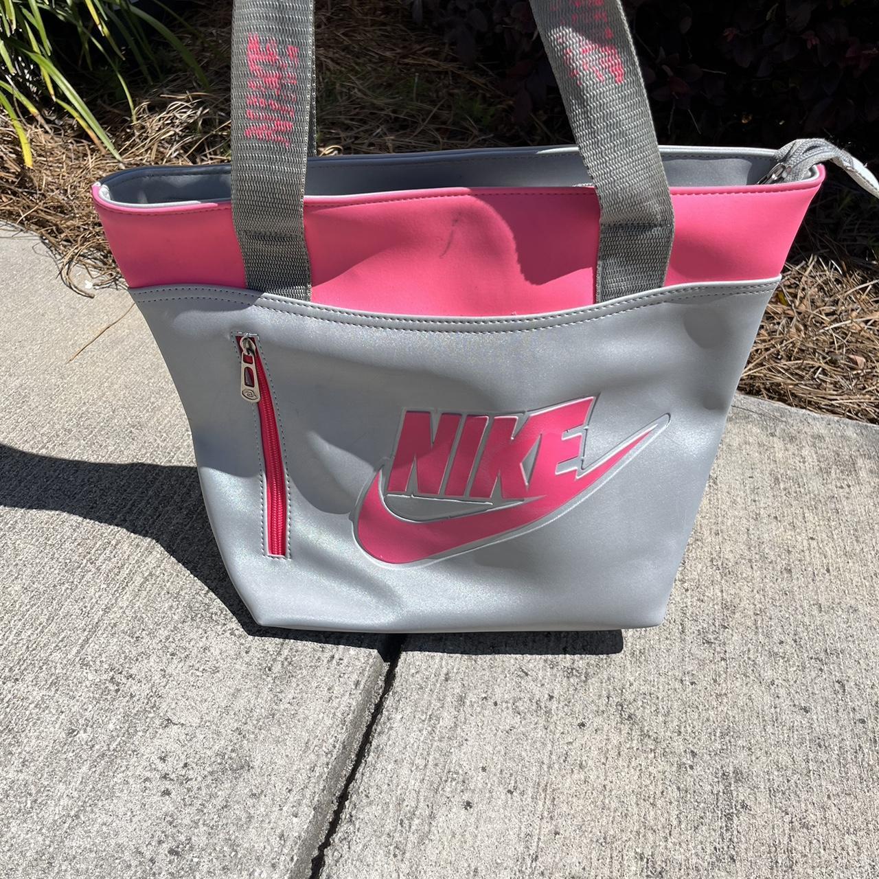 argos pink nike bag