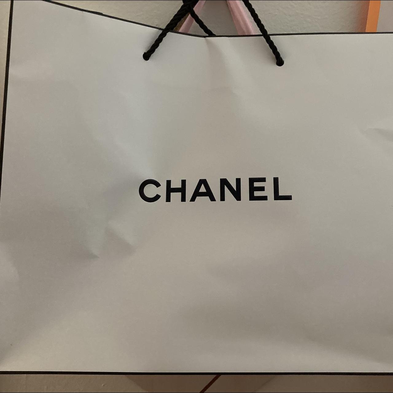Brand new Chanel paper bag 🥂 The bag is a decent - Depop