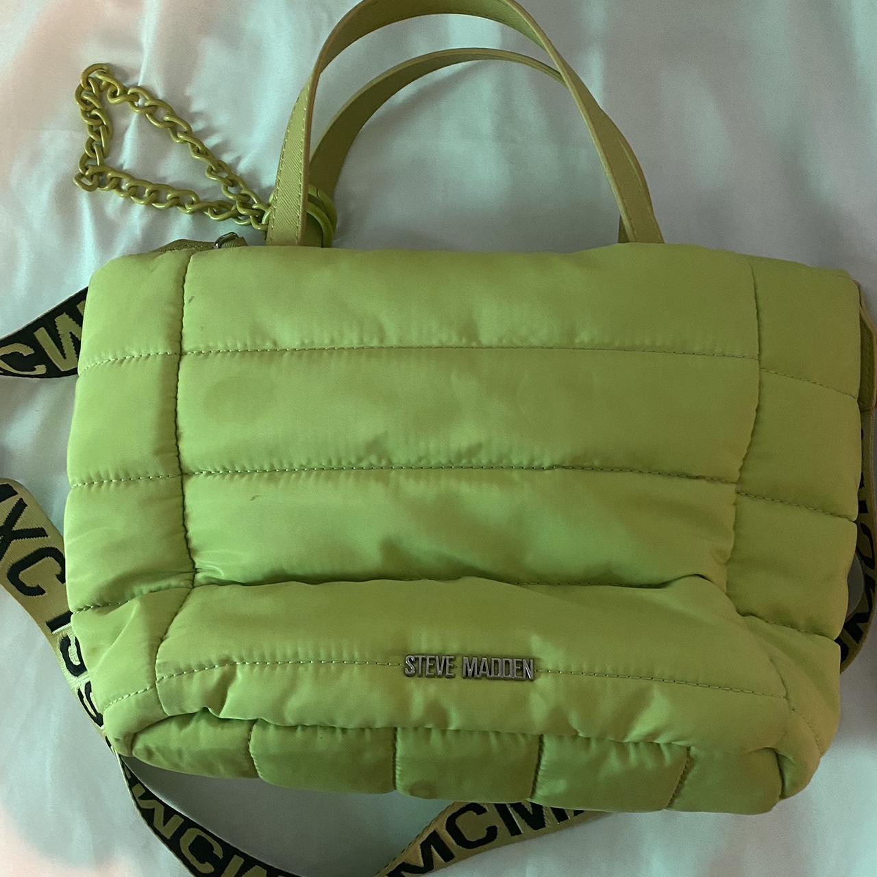 Steve Madden Beautiful Weekend/Carry On Olive Green Duffle Bag
