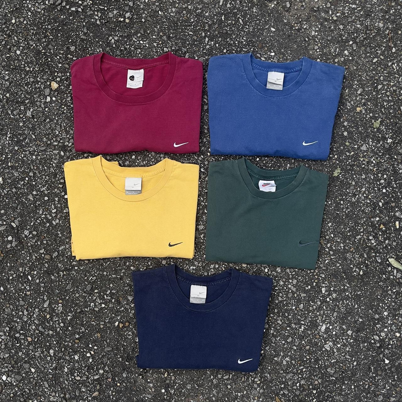 multicolor nike t shirt