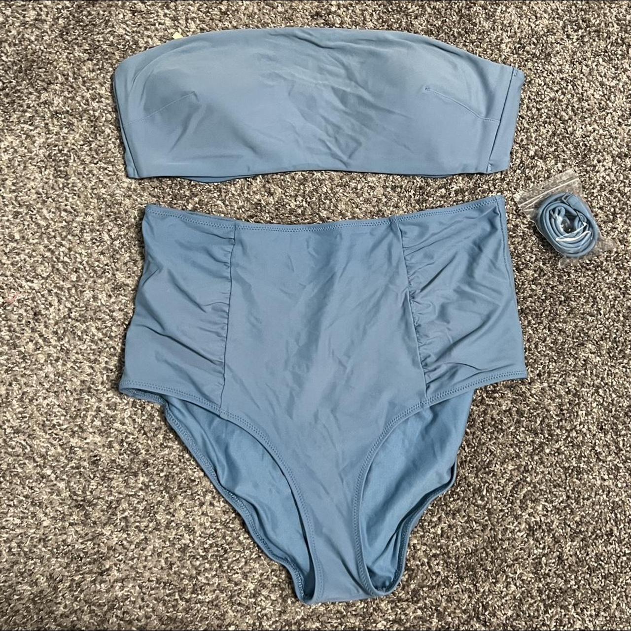 Aerie Women's Blue Bikinisandtankinisets Depop