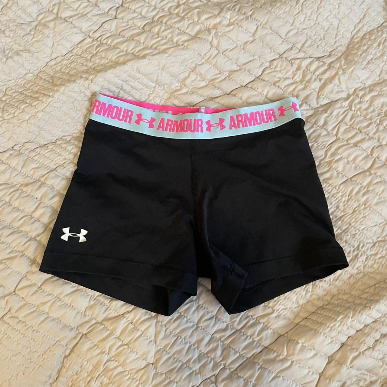 UNDER ARMOUR compression shorts Size S Worn twice... - Depop