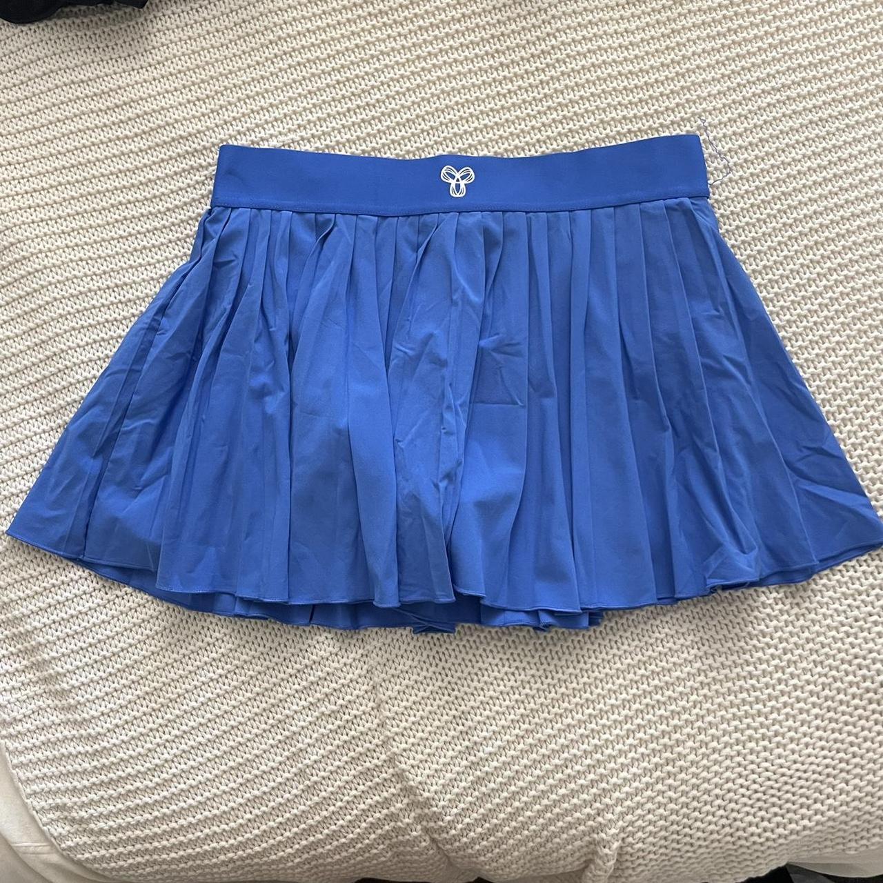 Blue skirt on sale m and s