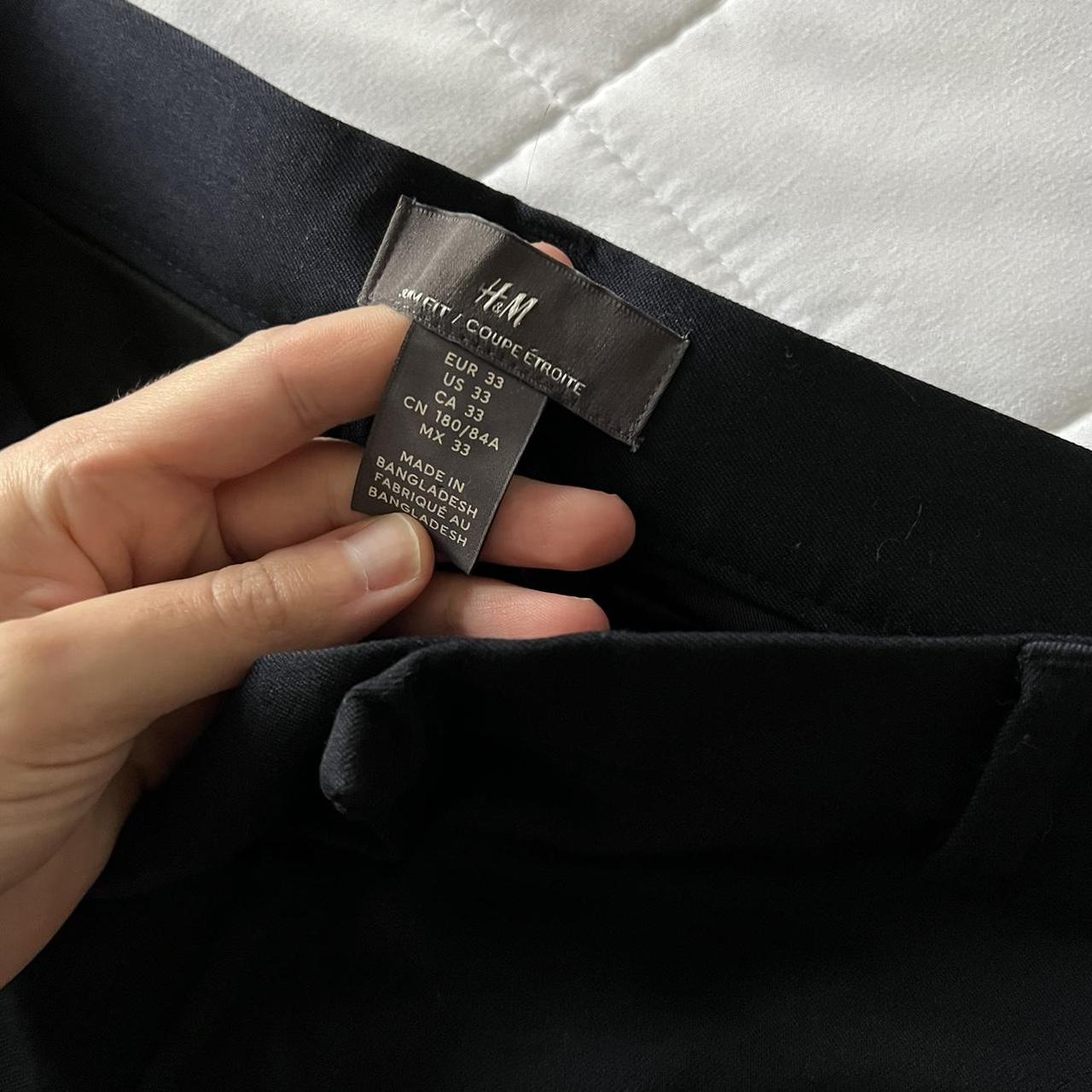 H&M Men's Navy Shorts Depop