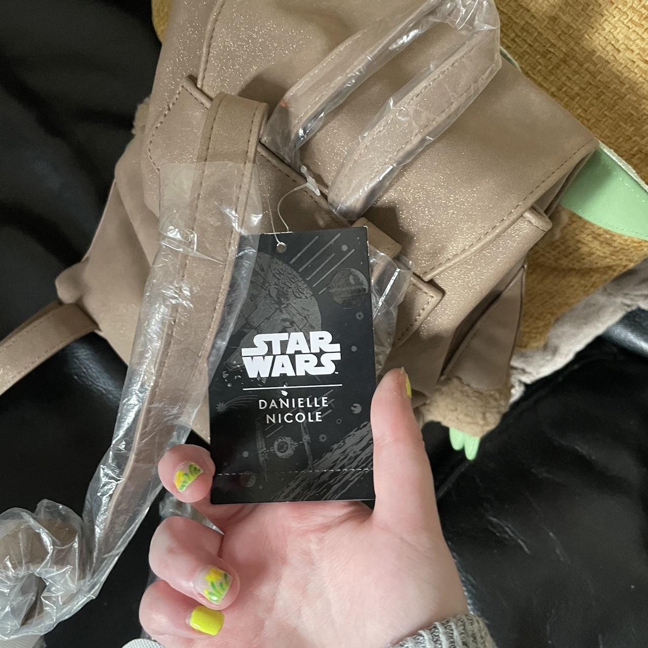 Grogu Danielle Nicole baby yoda backpack. Brand... Depop