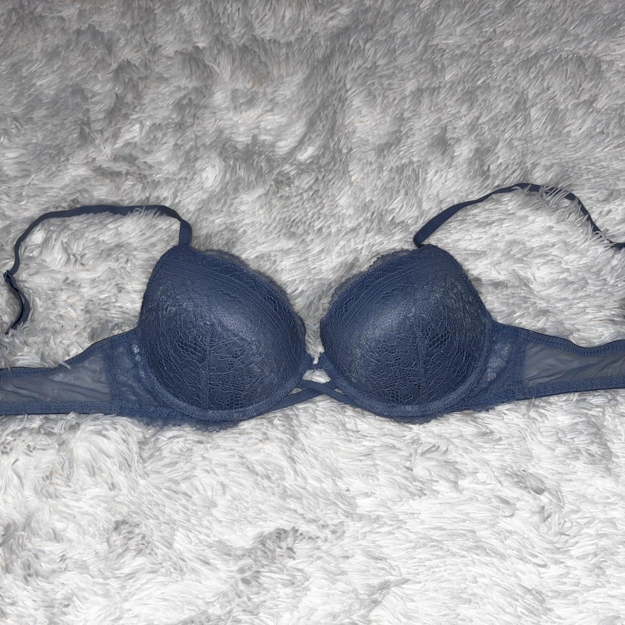 Gorgeous embroidered lace push up bra from - Depop