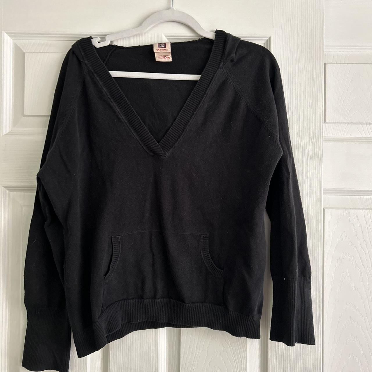 Faded Glory Women's Sweater Black XL – y2k faded glory black