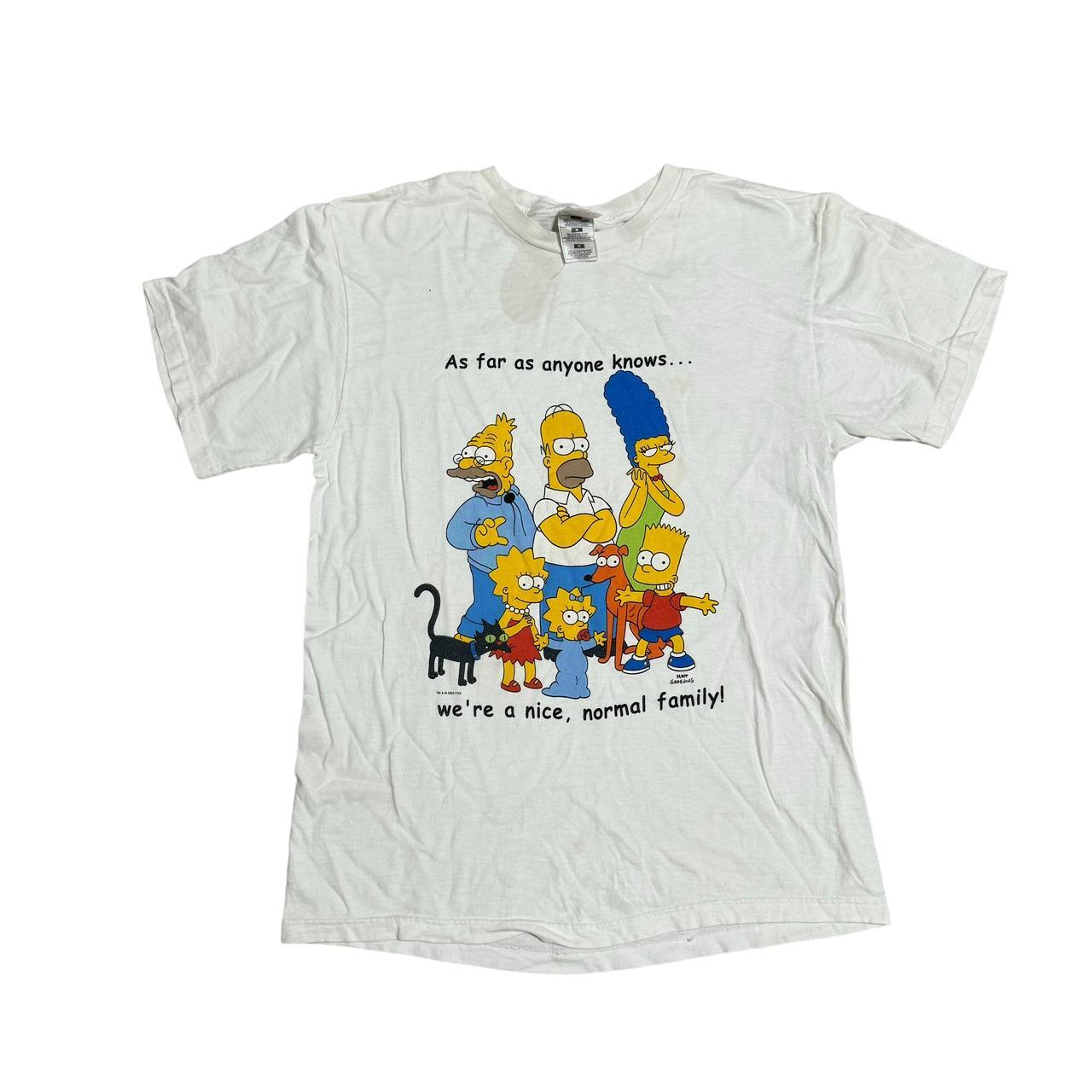 Vintage Simpsons shirt Had the whole gang on there Depop