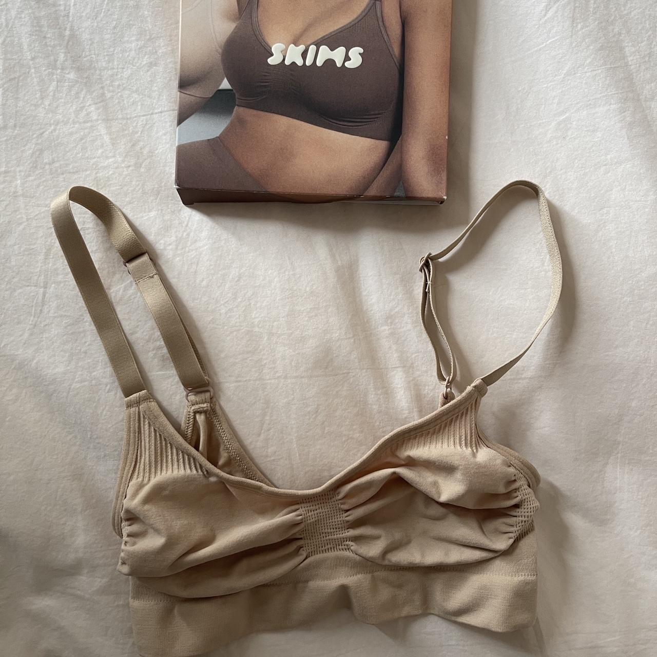 Skims Skims Sculpting Bralette Tan Nude Sports Bra - Depop