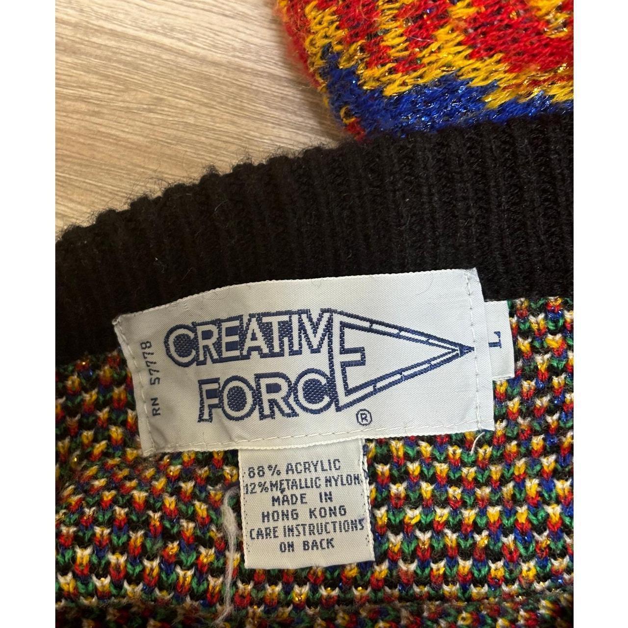 Source Unknown Women's Sweater - Multi - L – Vint… - image 3