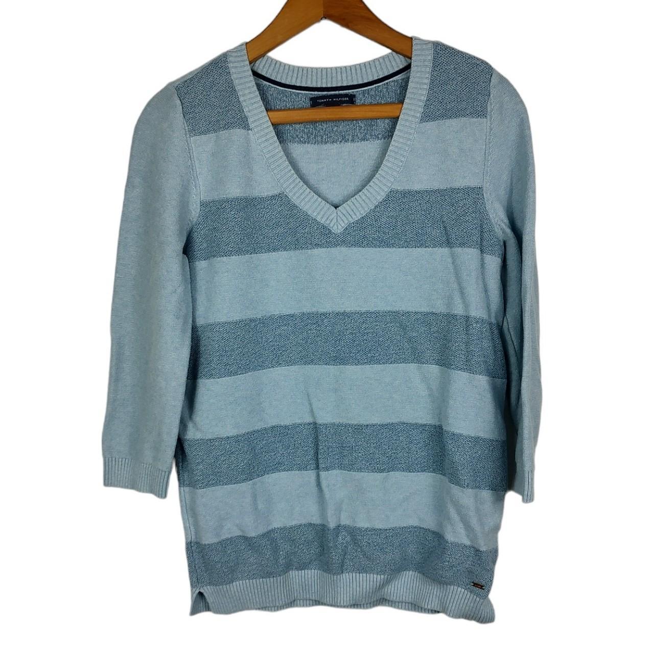 Tommy hilfiger half sales sleeve sweater